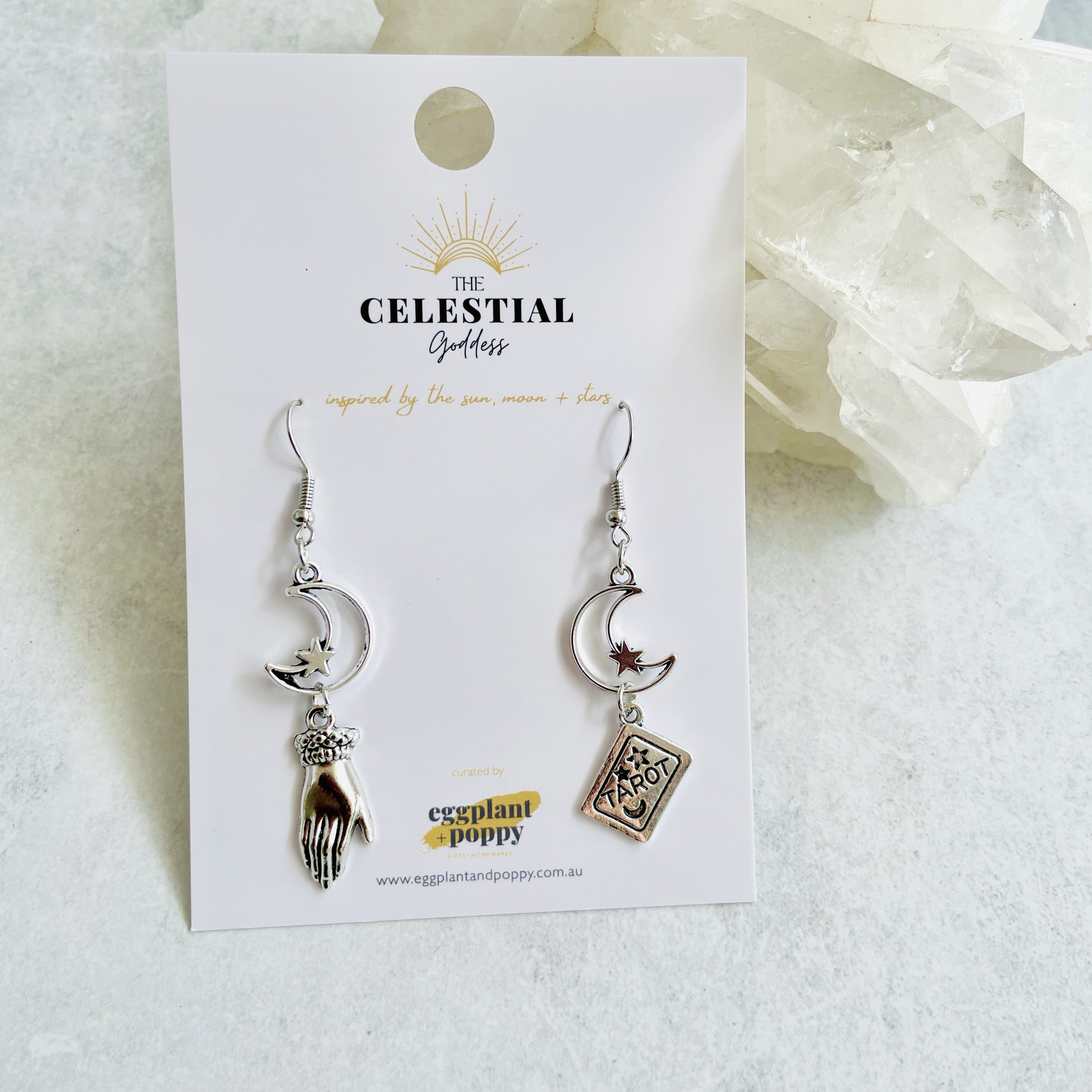 Hands Of The Tarot Earrings