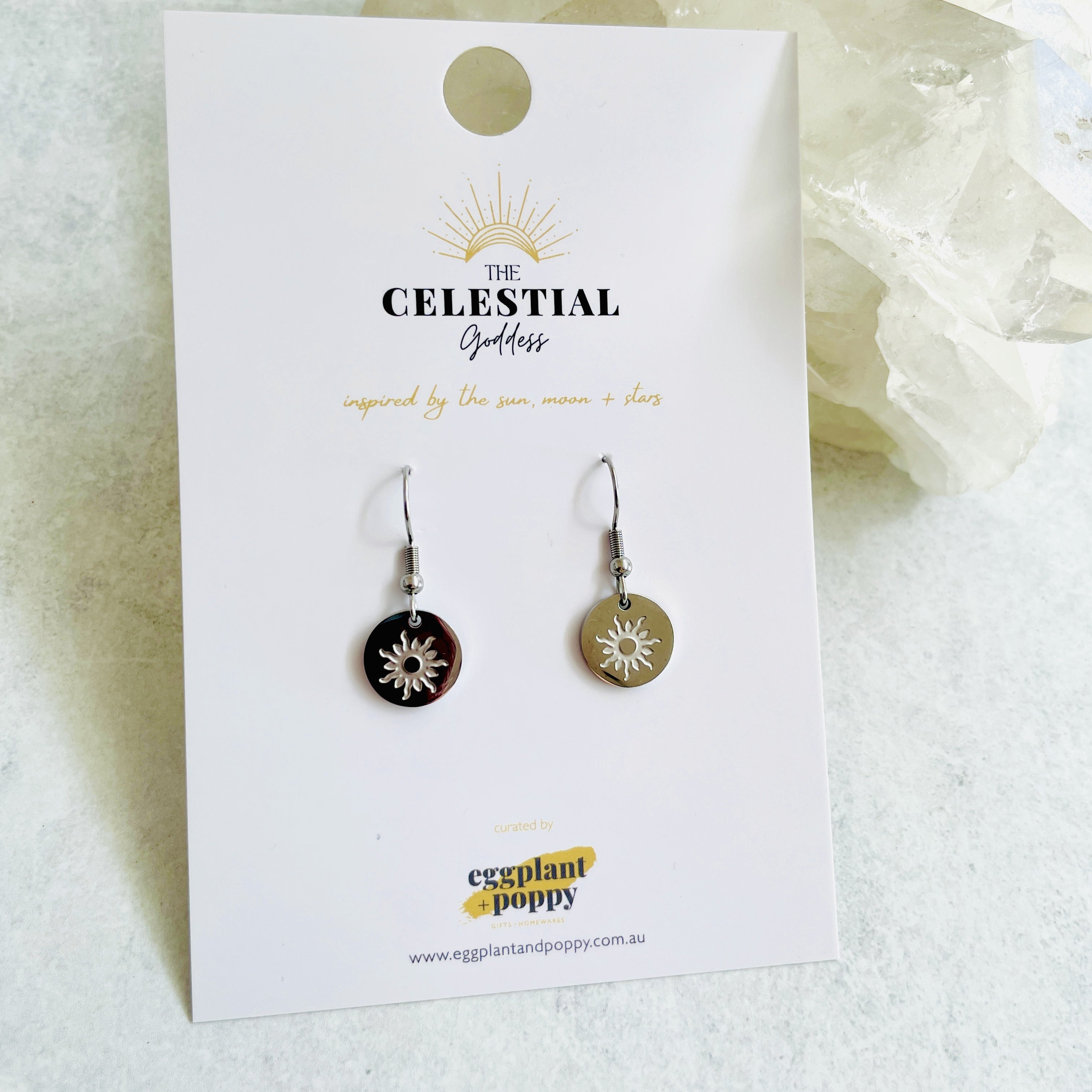 Mini Sun Earrings