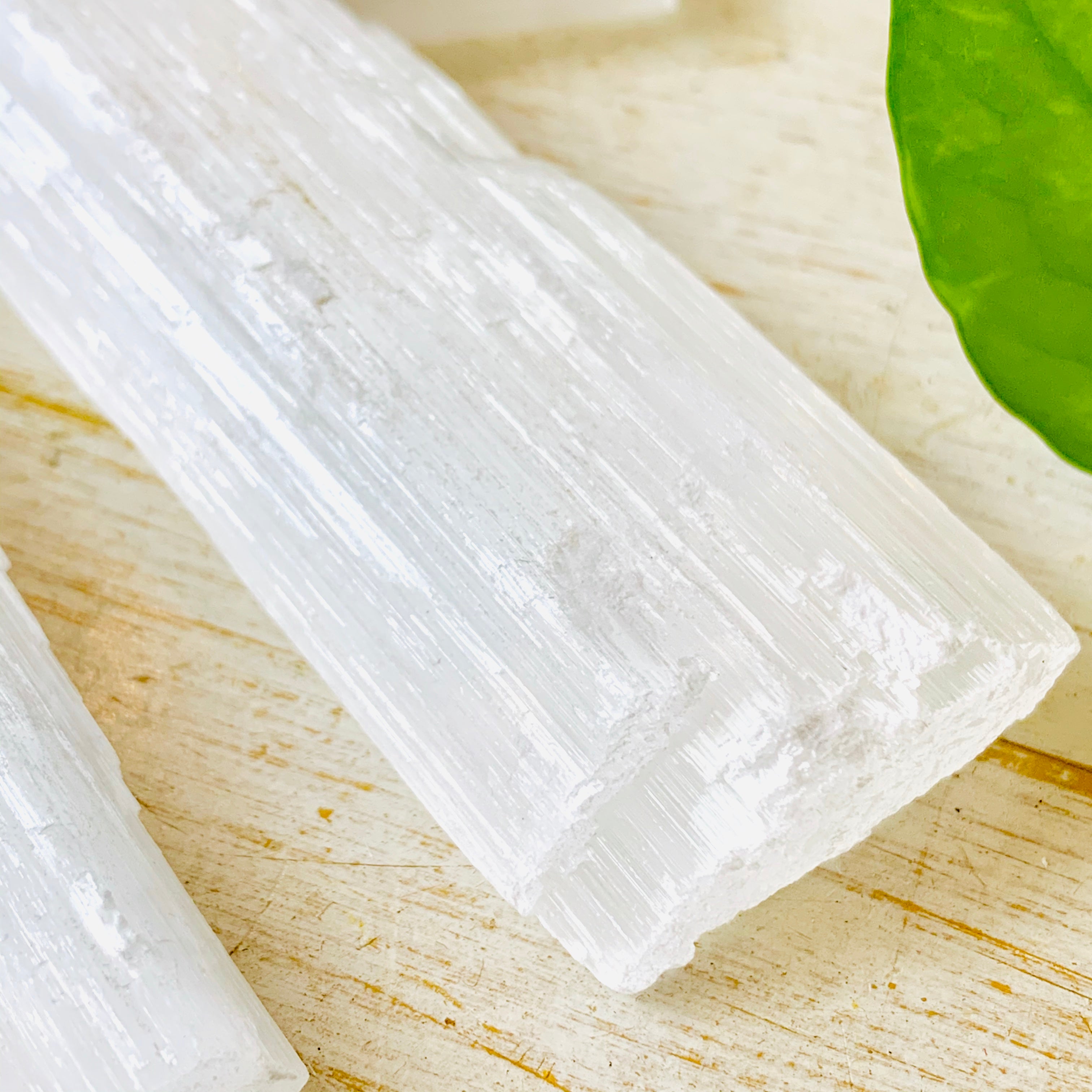 Raw Selenite Logs