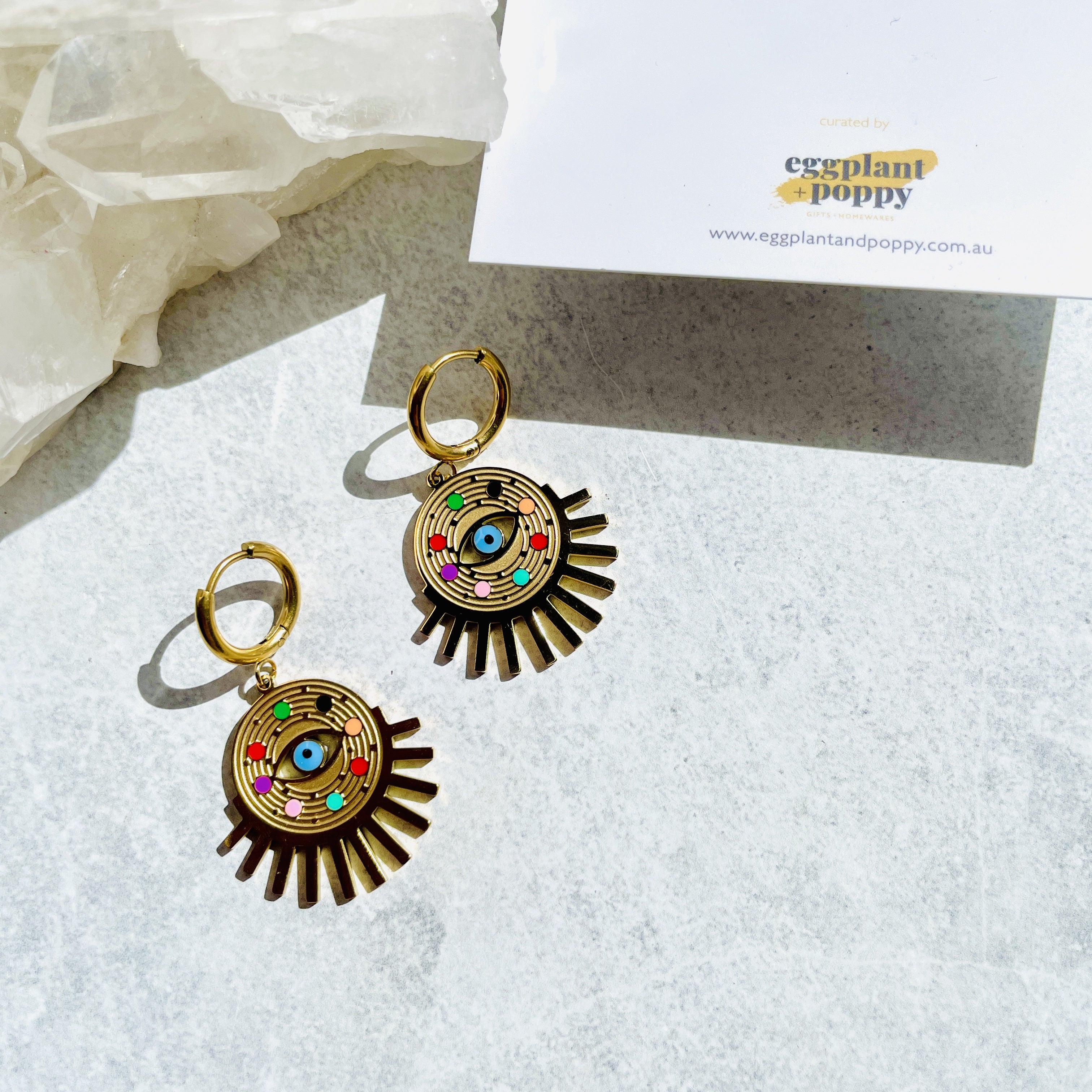 Protected Aura Earrings