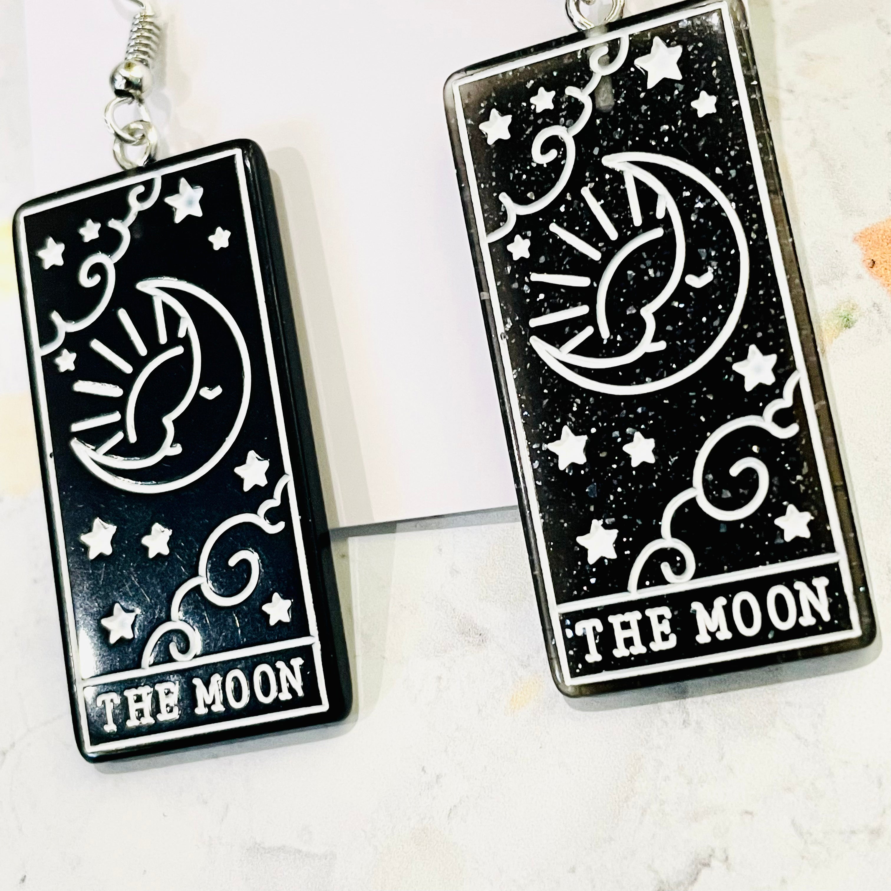 The Moon Tarot Earrings