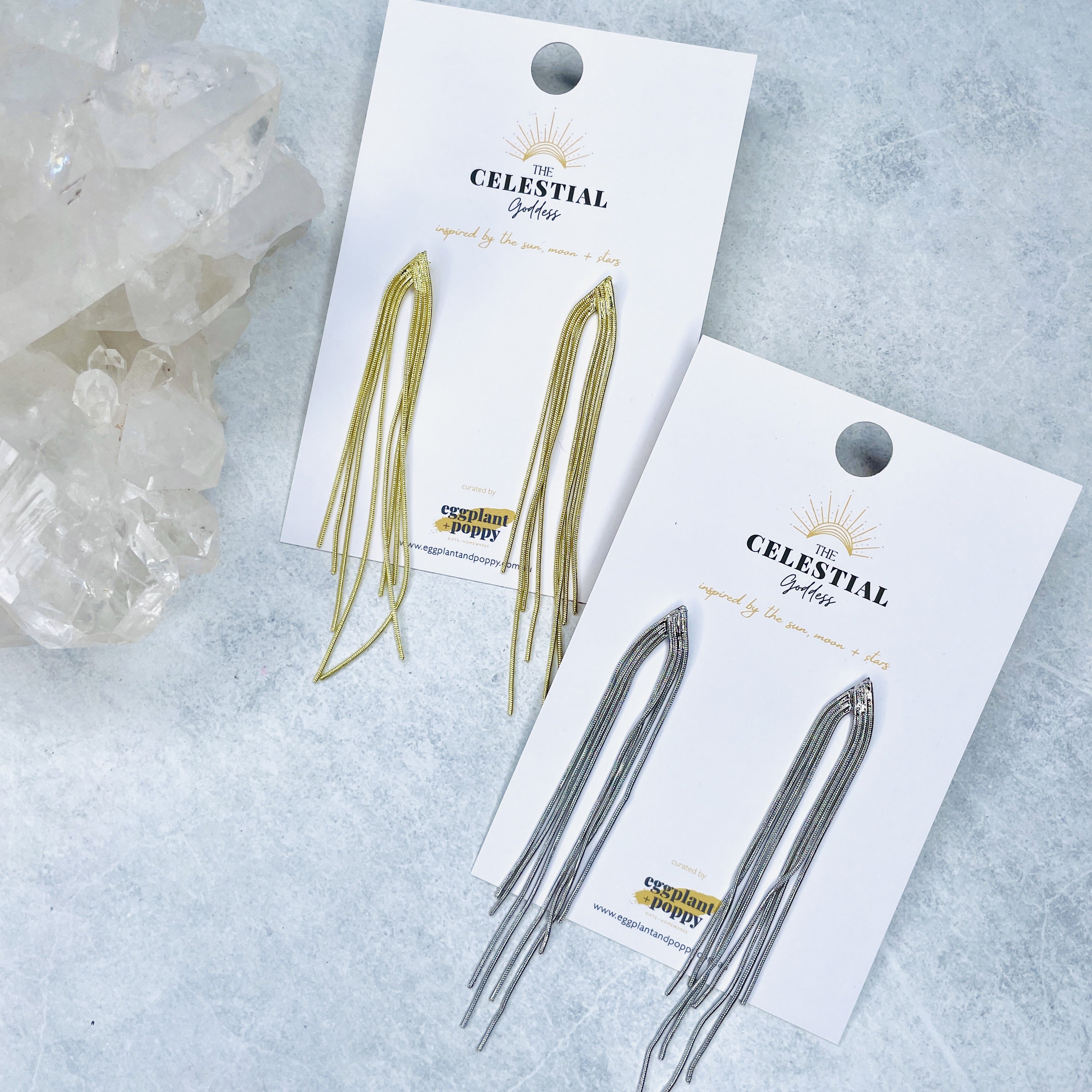 Chain Tassel Earrings