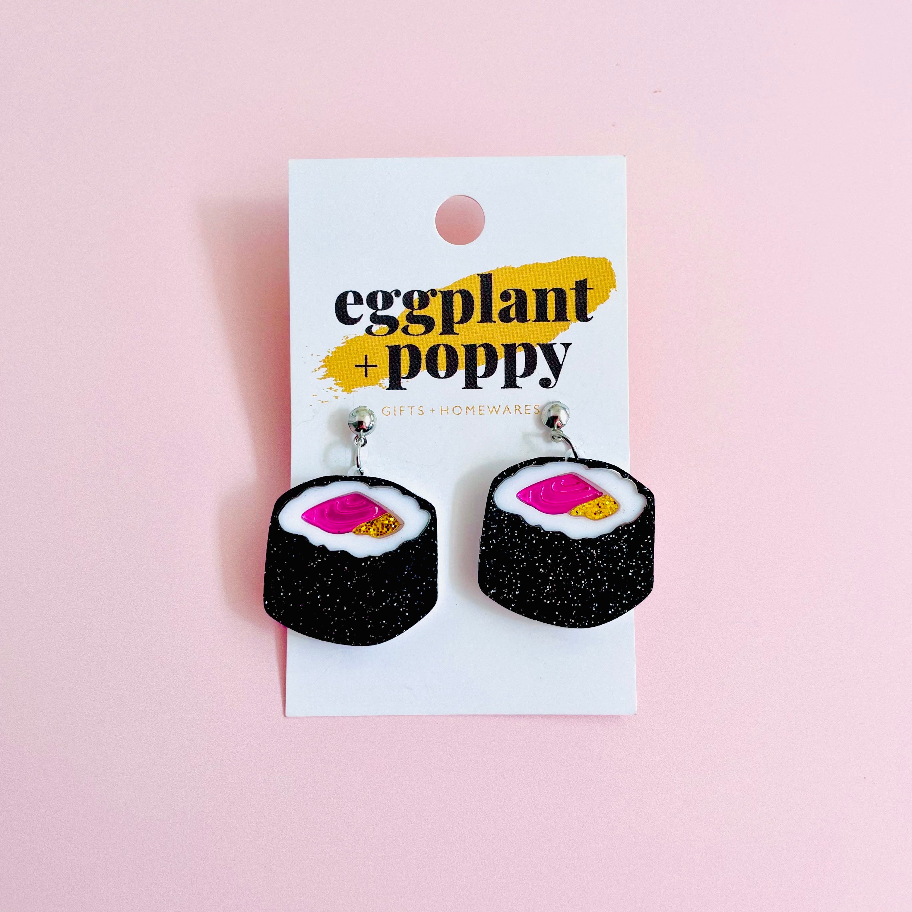 Sushi Earrings