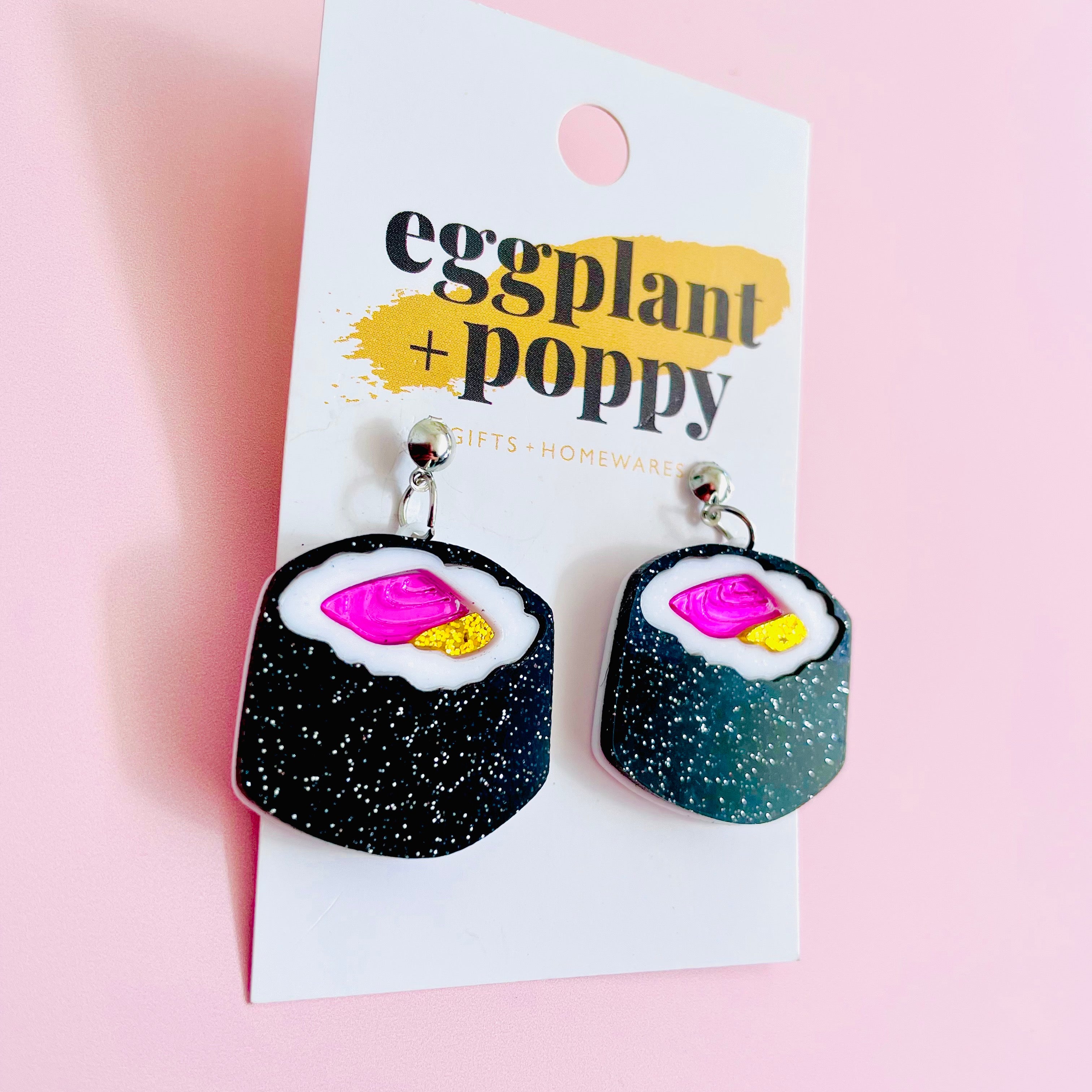 Sushi Earrings