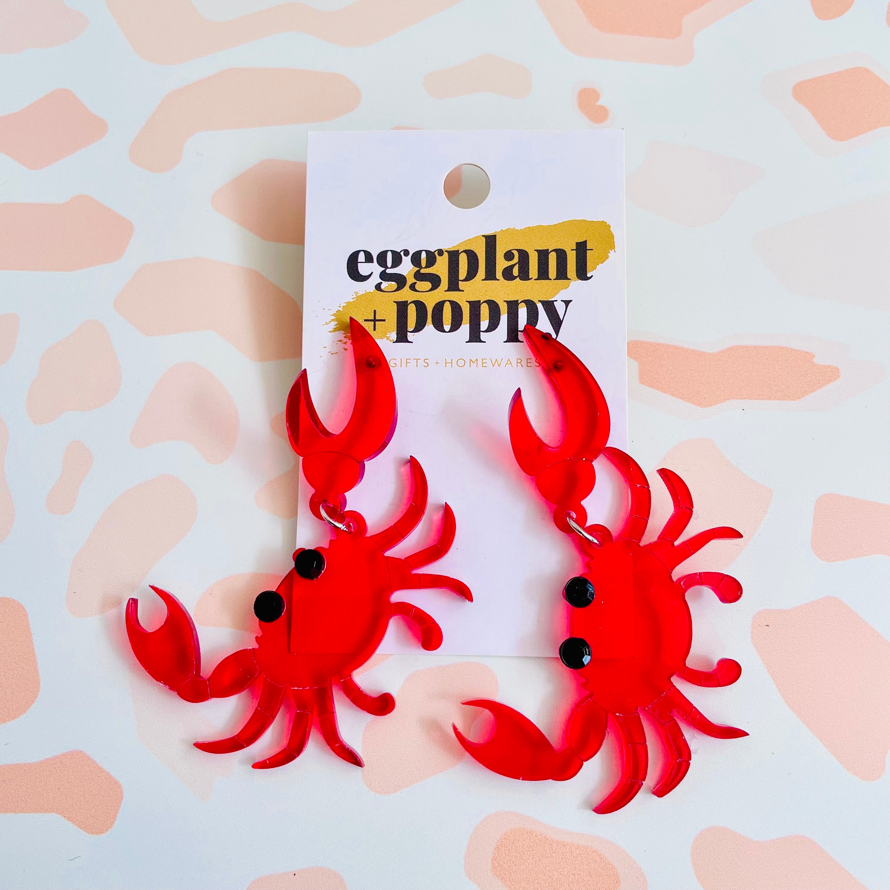 Crab Earrings