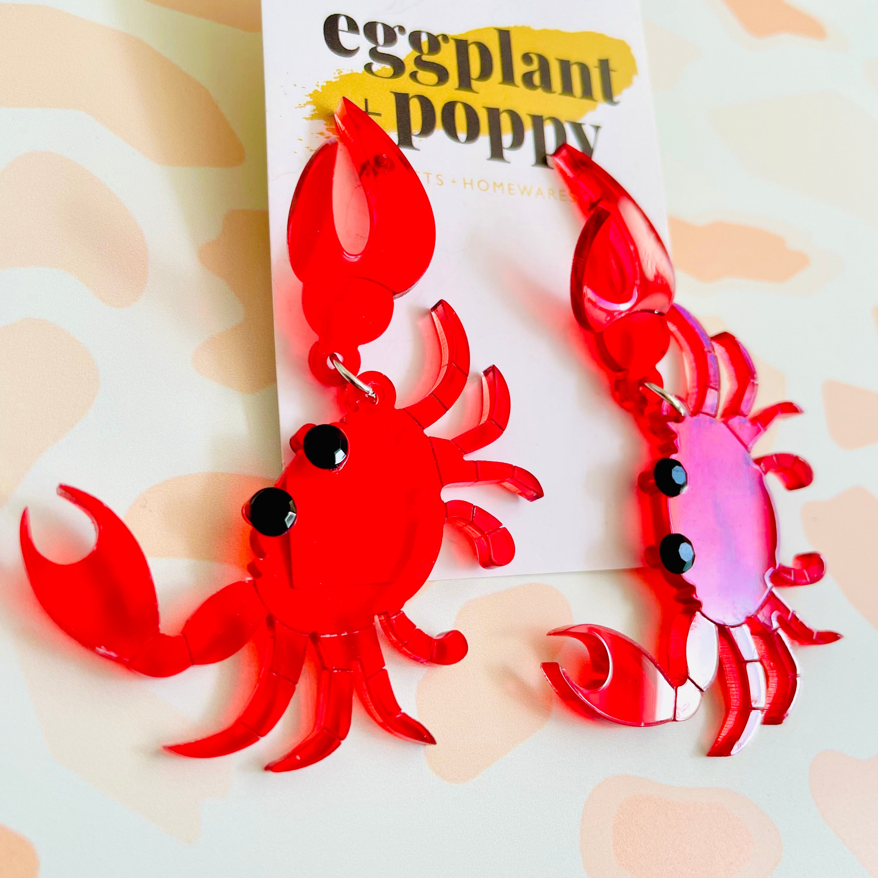 Crab Earrings