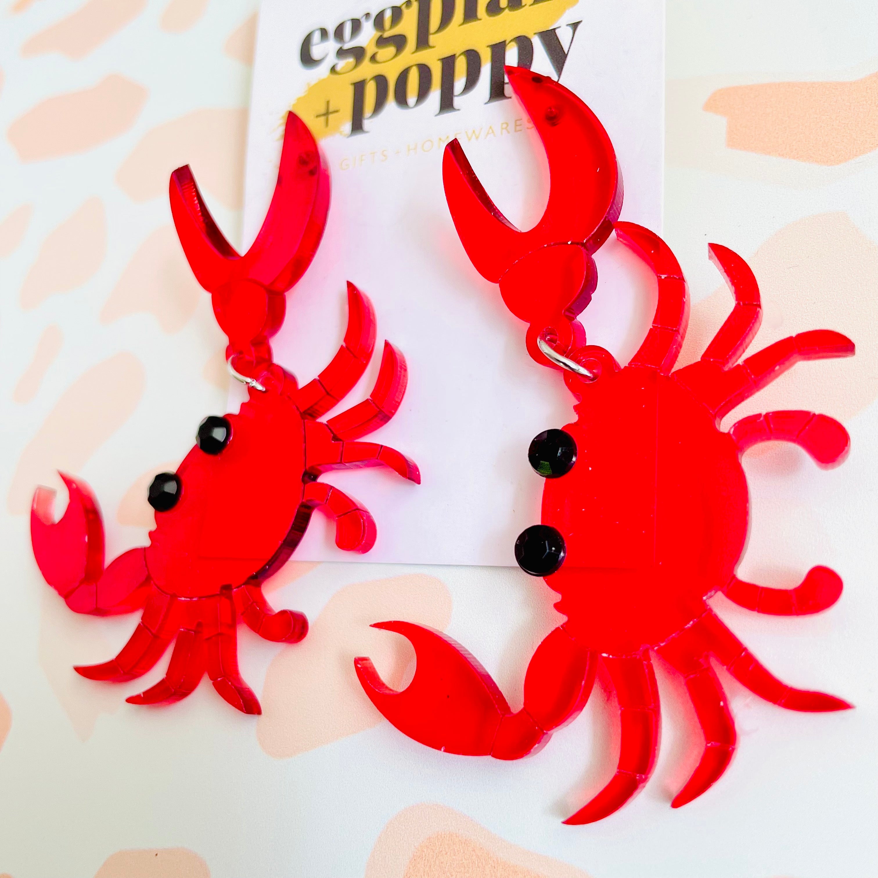 Crab Earrings