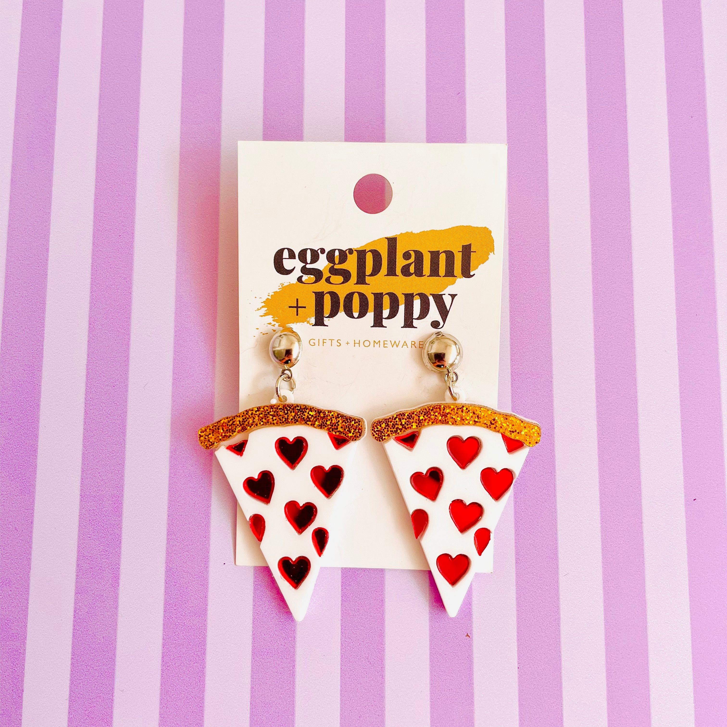 Pizza Love Earrings