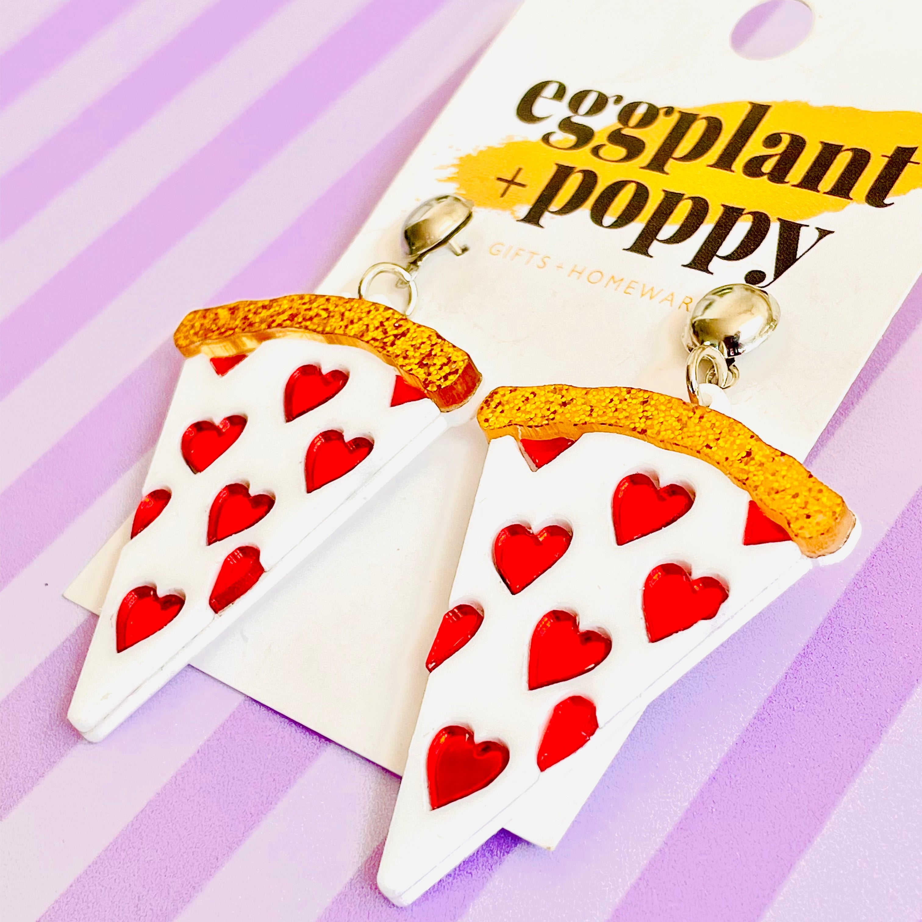 Pizza Love Earrings