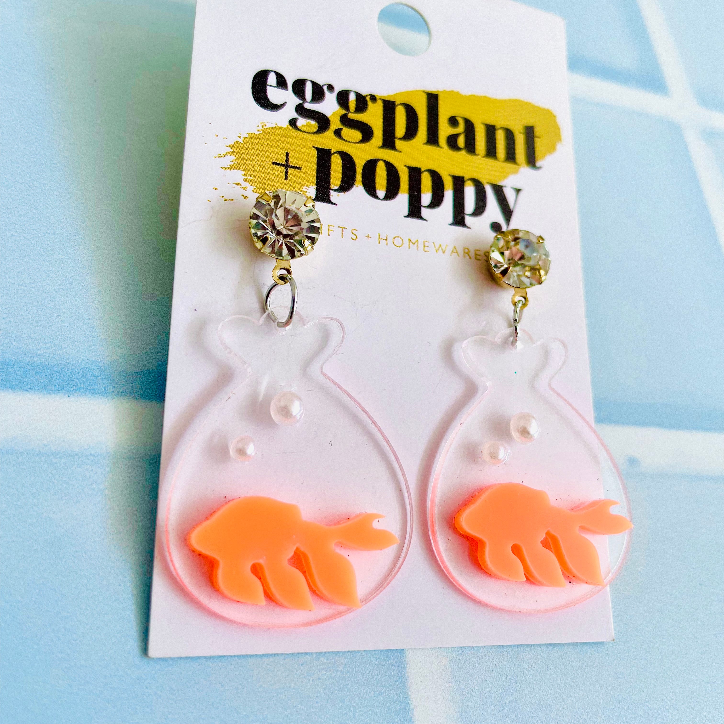 Bubble Fish Earrings
