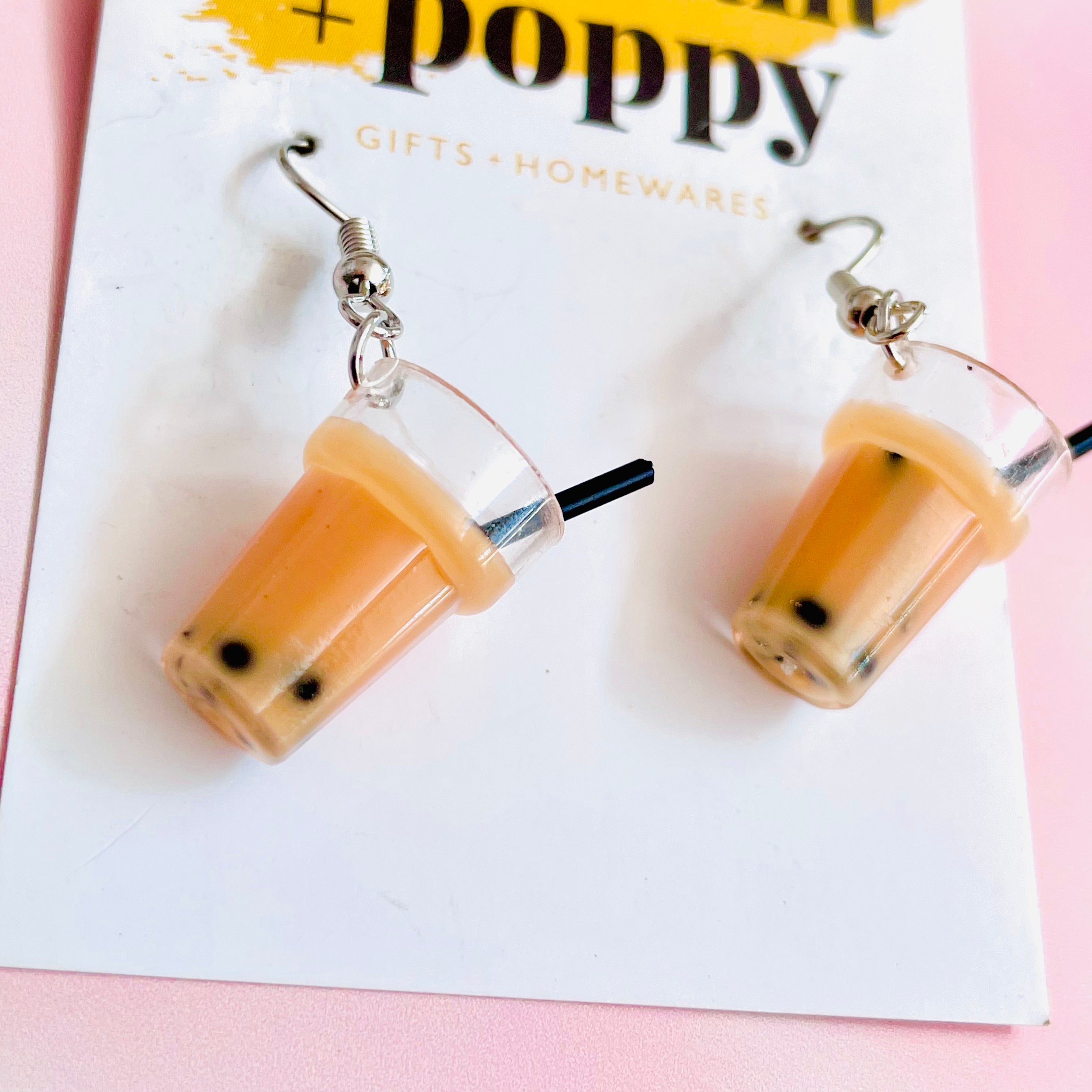 Bubble Tea Earrings