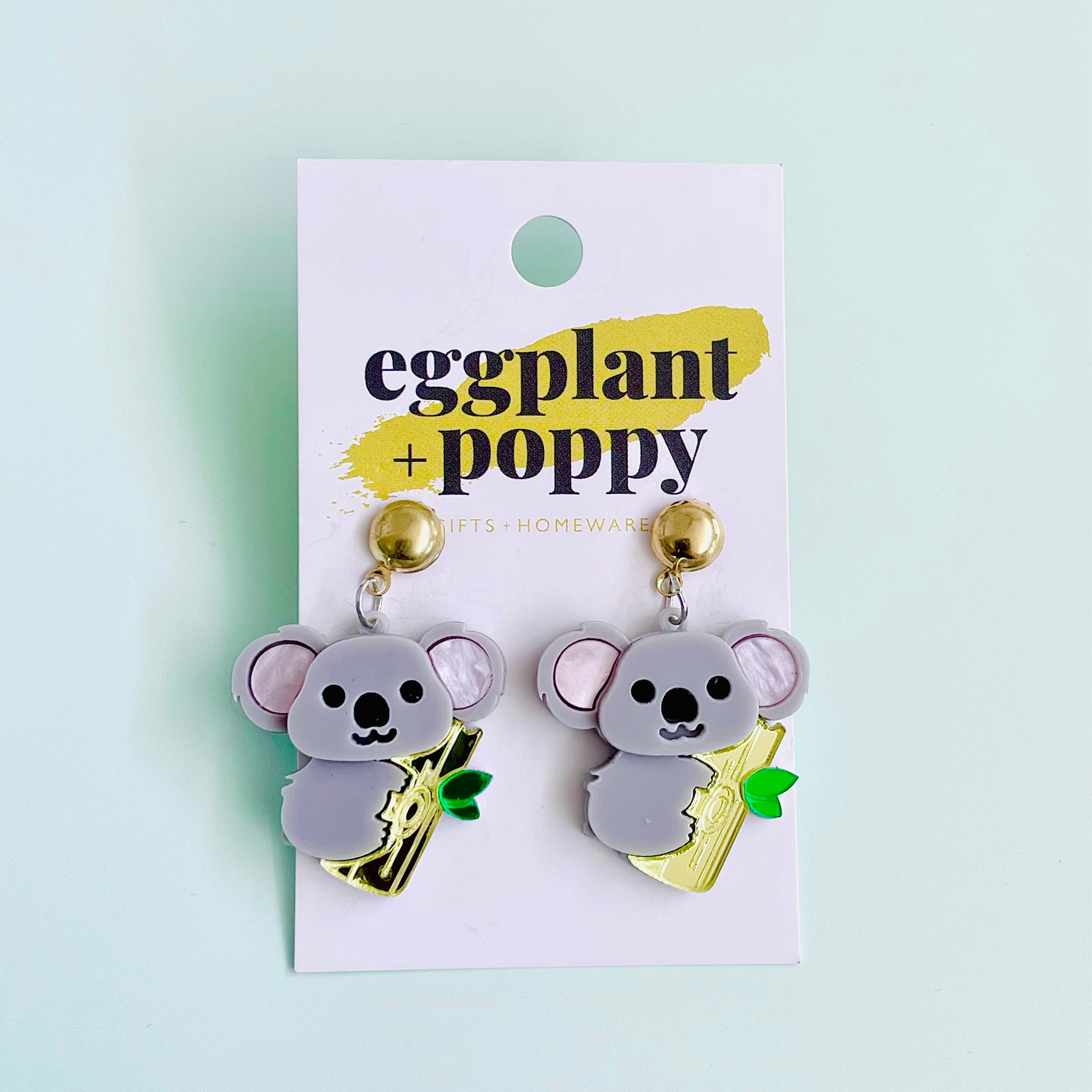 Koala Earrings