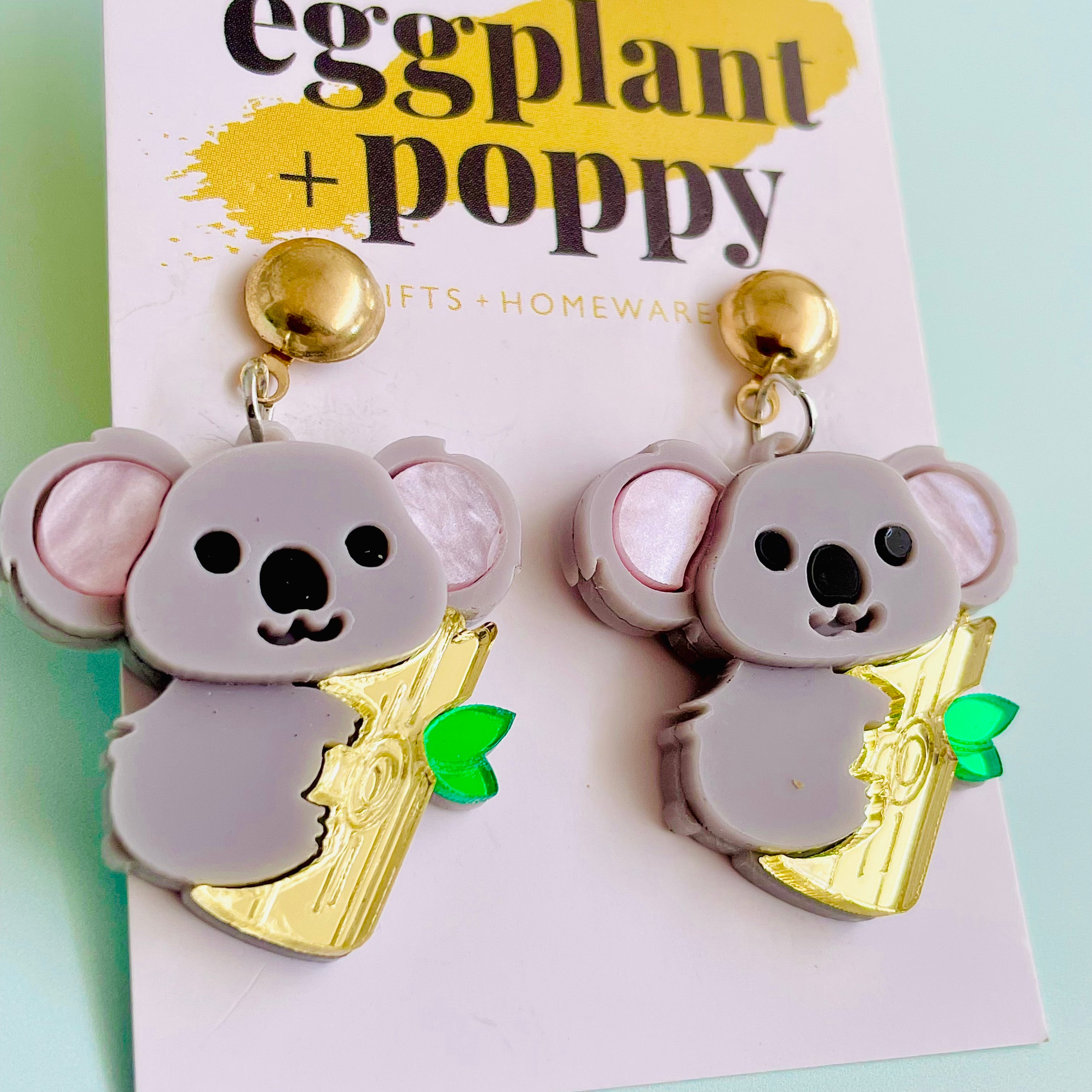 Koala Earrings