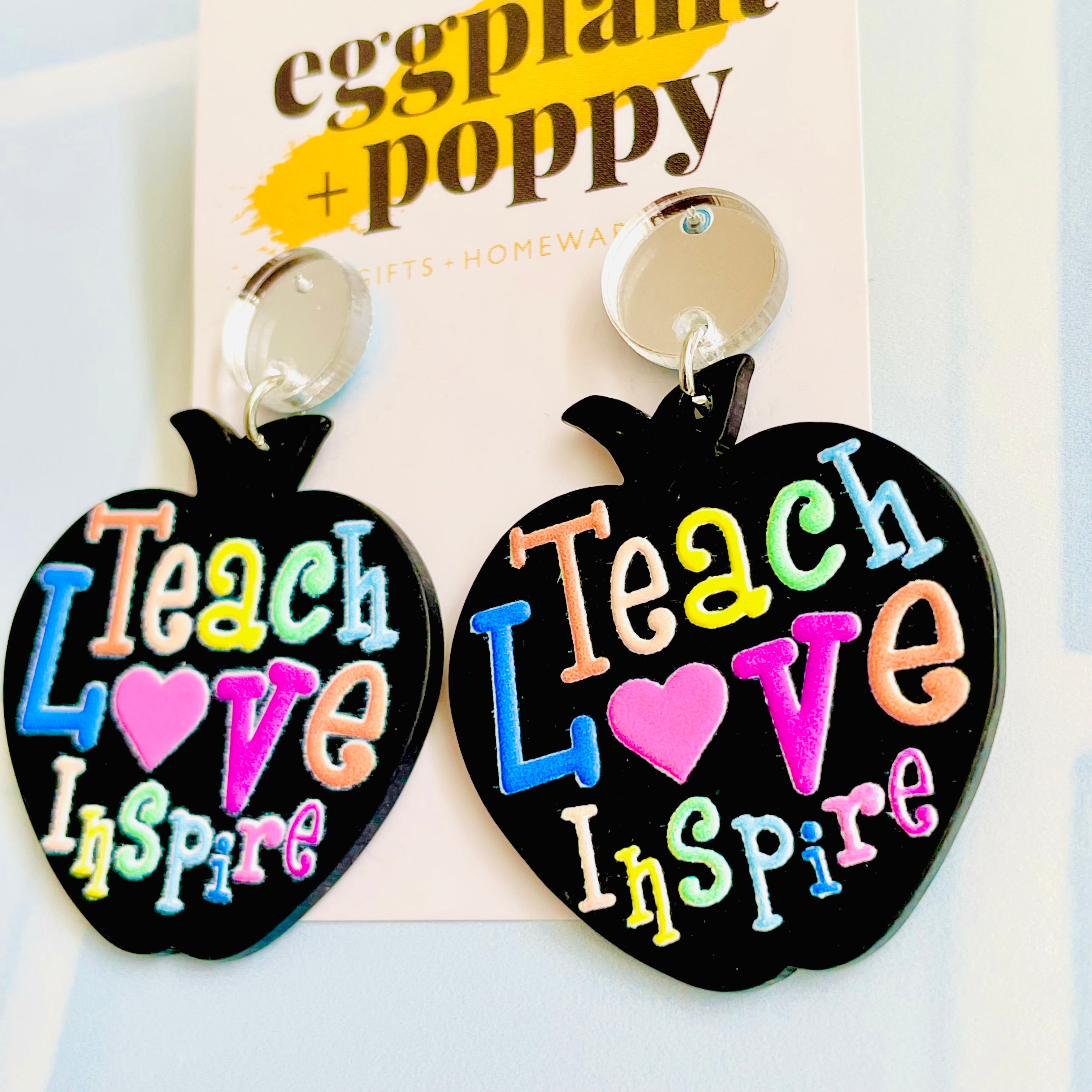 Teach Love Aspire Earrings
