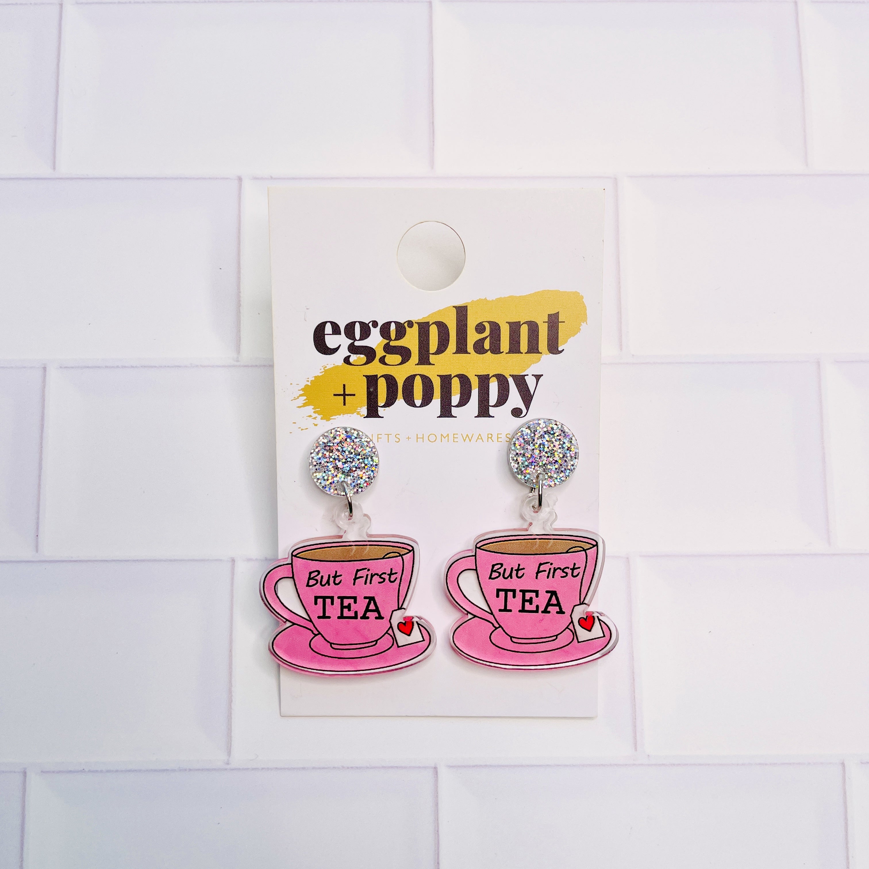 But First Tea Earrings