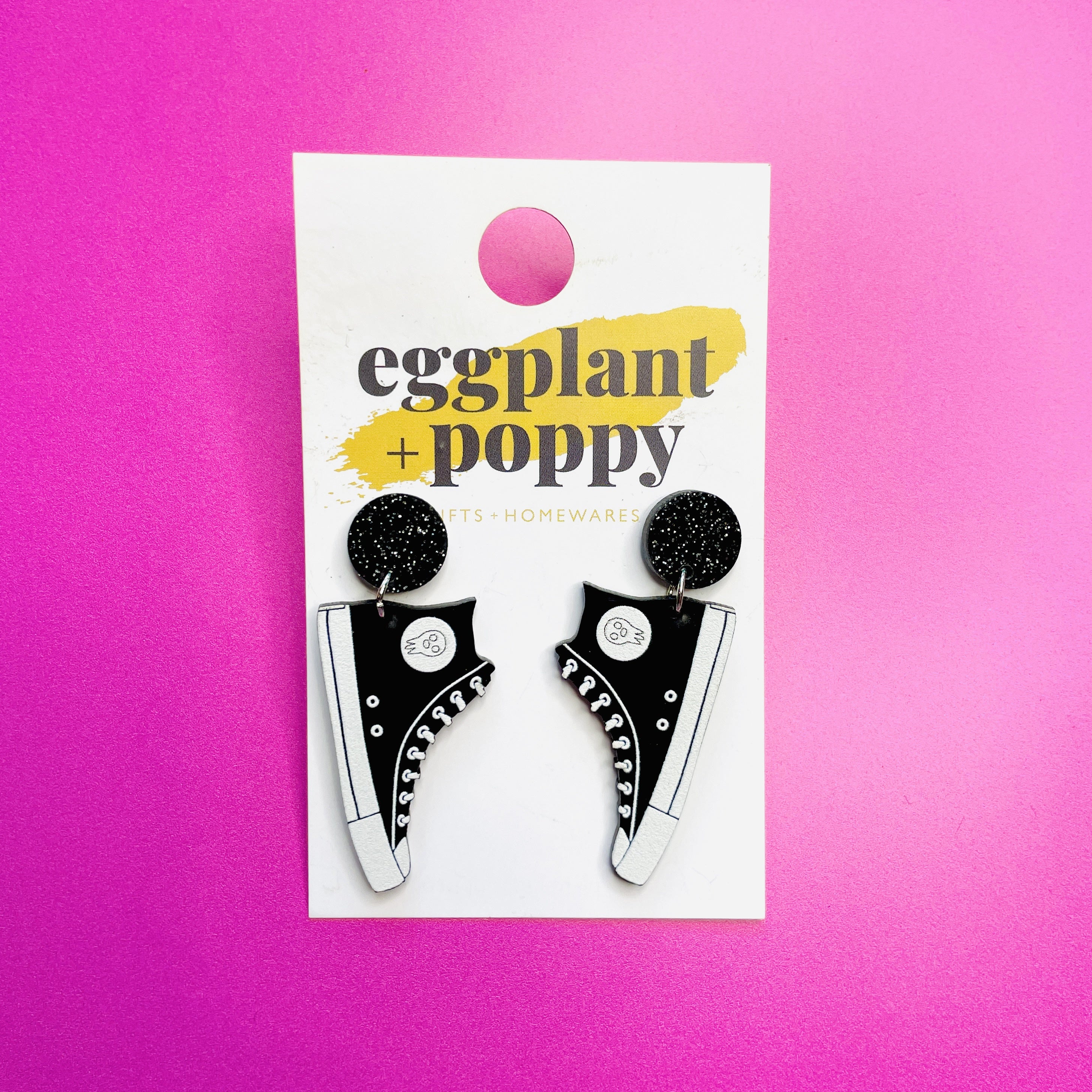 High Top Sneaker Earrings