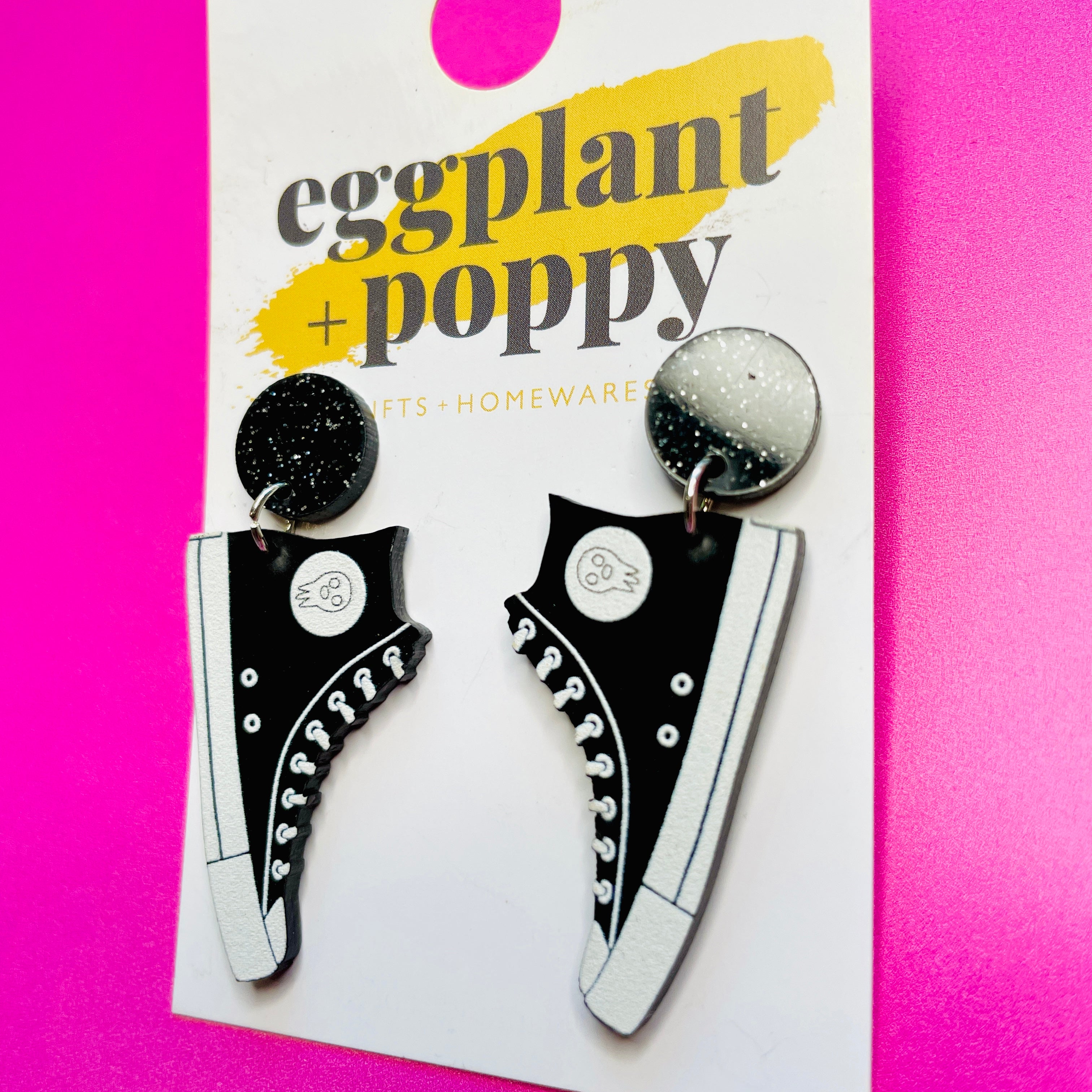 High Top Sneaker Earrings