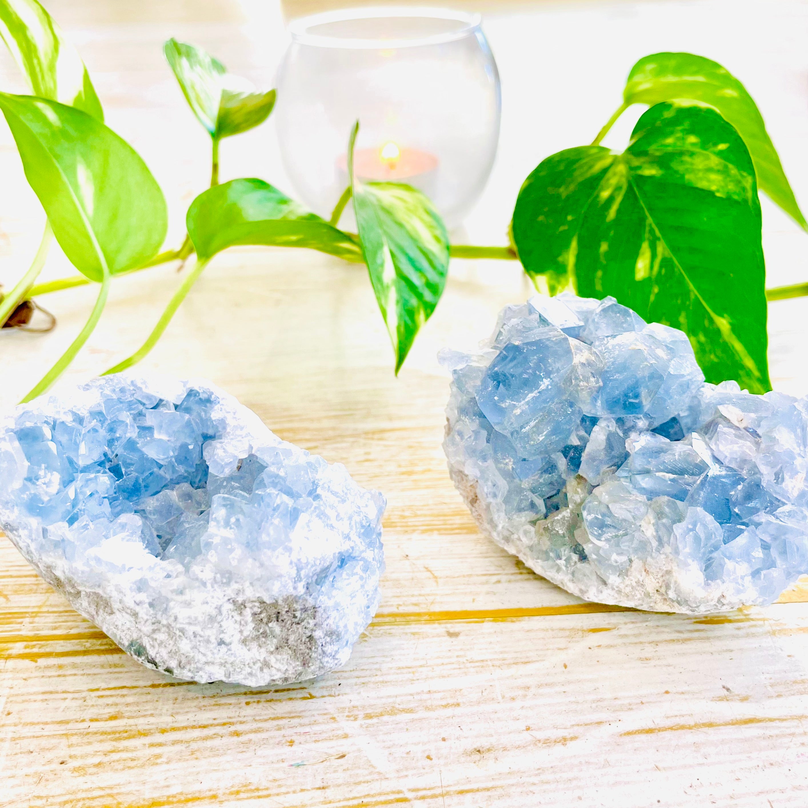 Celestite Cluster