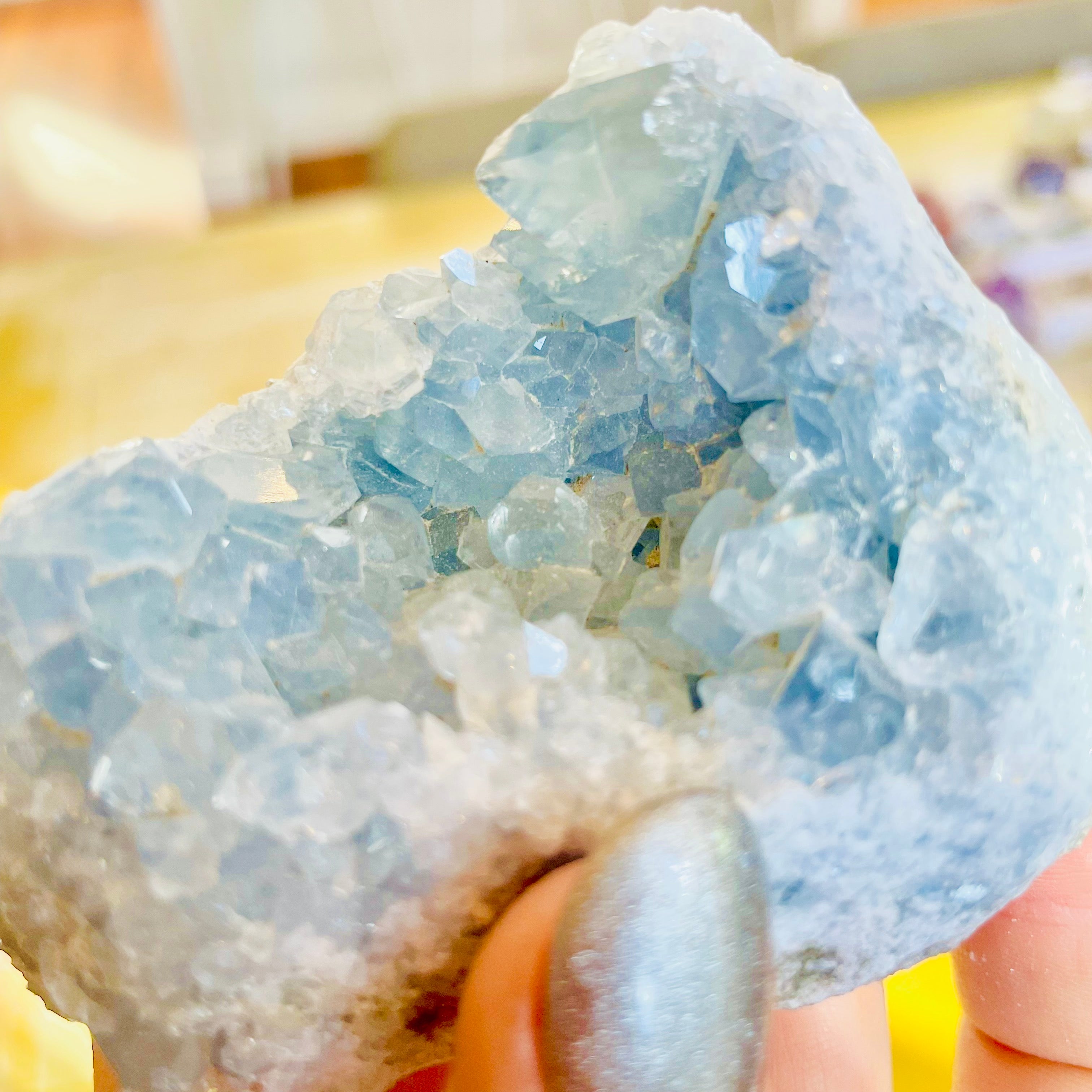 Celestite Cluster
