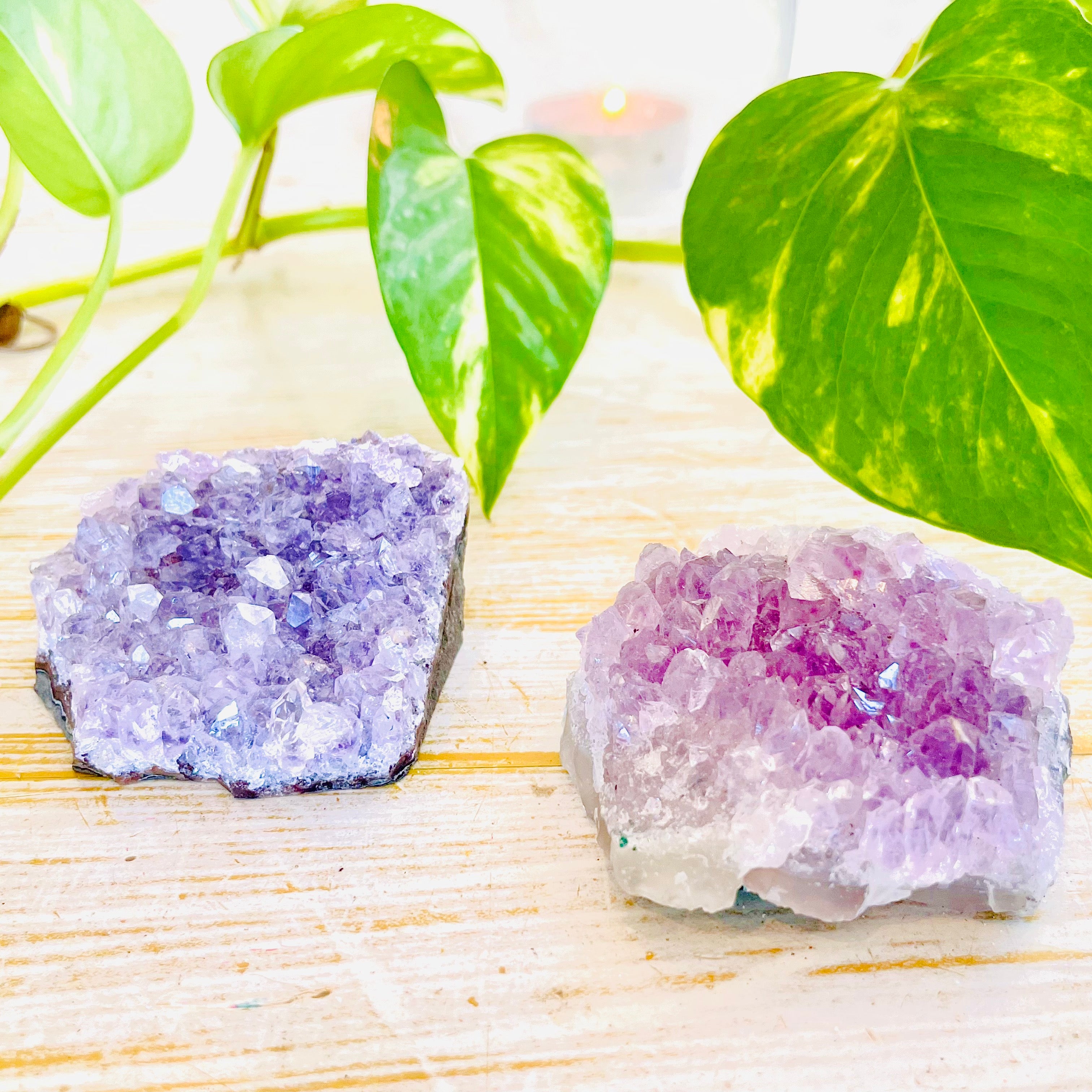 Lavender Amethyst Cluster