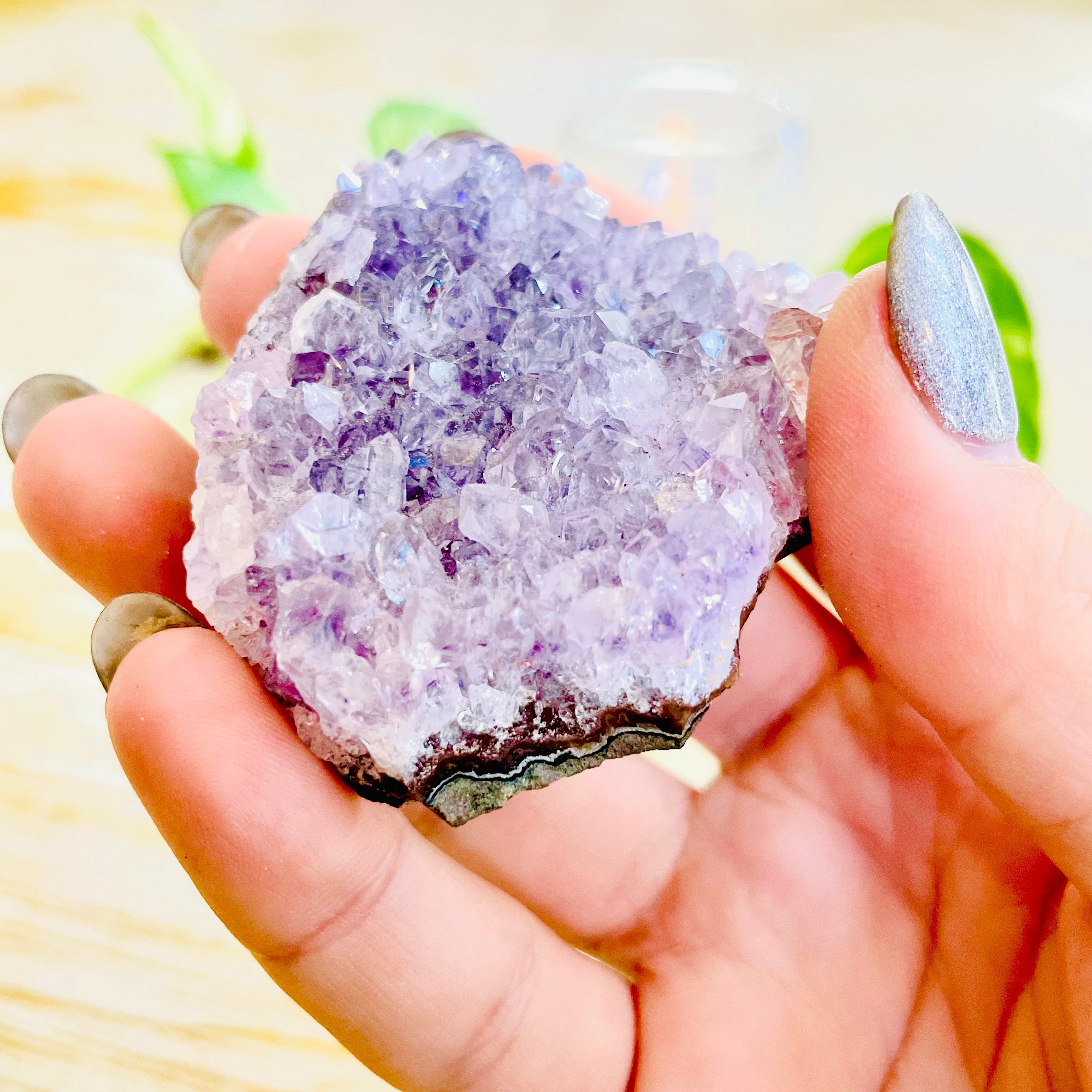 Lavender Amethyst Cluster