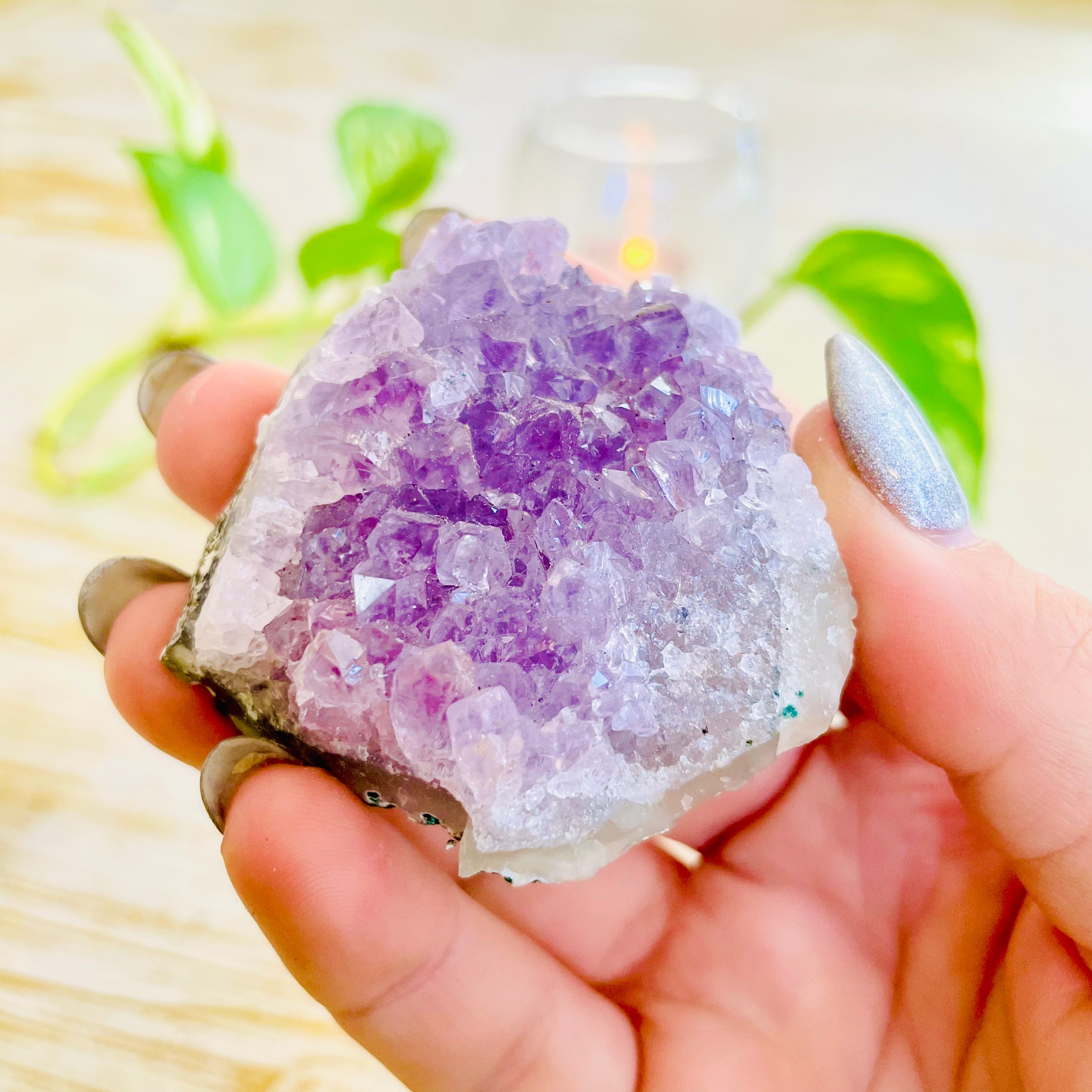 Lavender Amethyst Cluster
