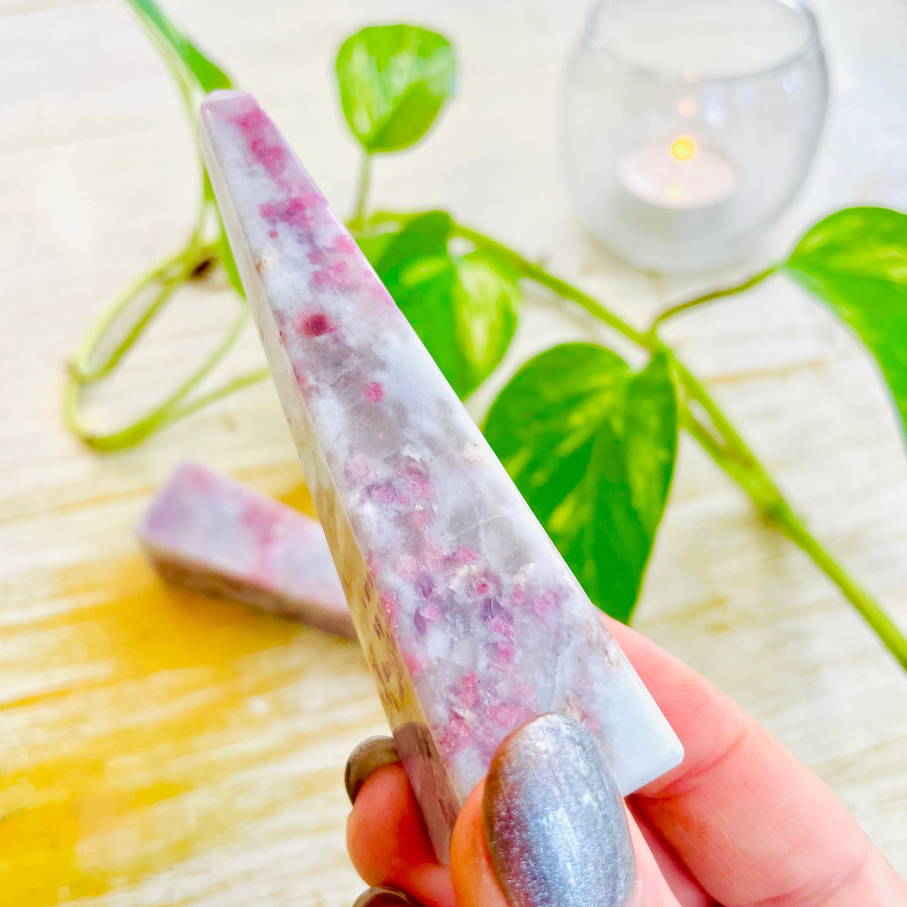 Obelisk - Tourmaline In Pink