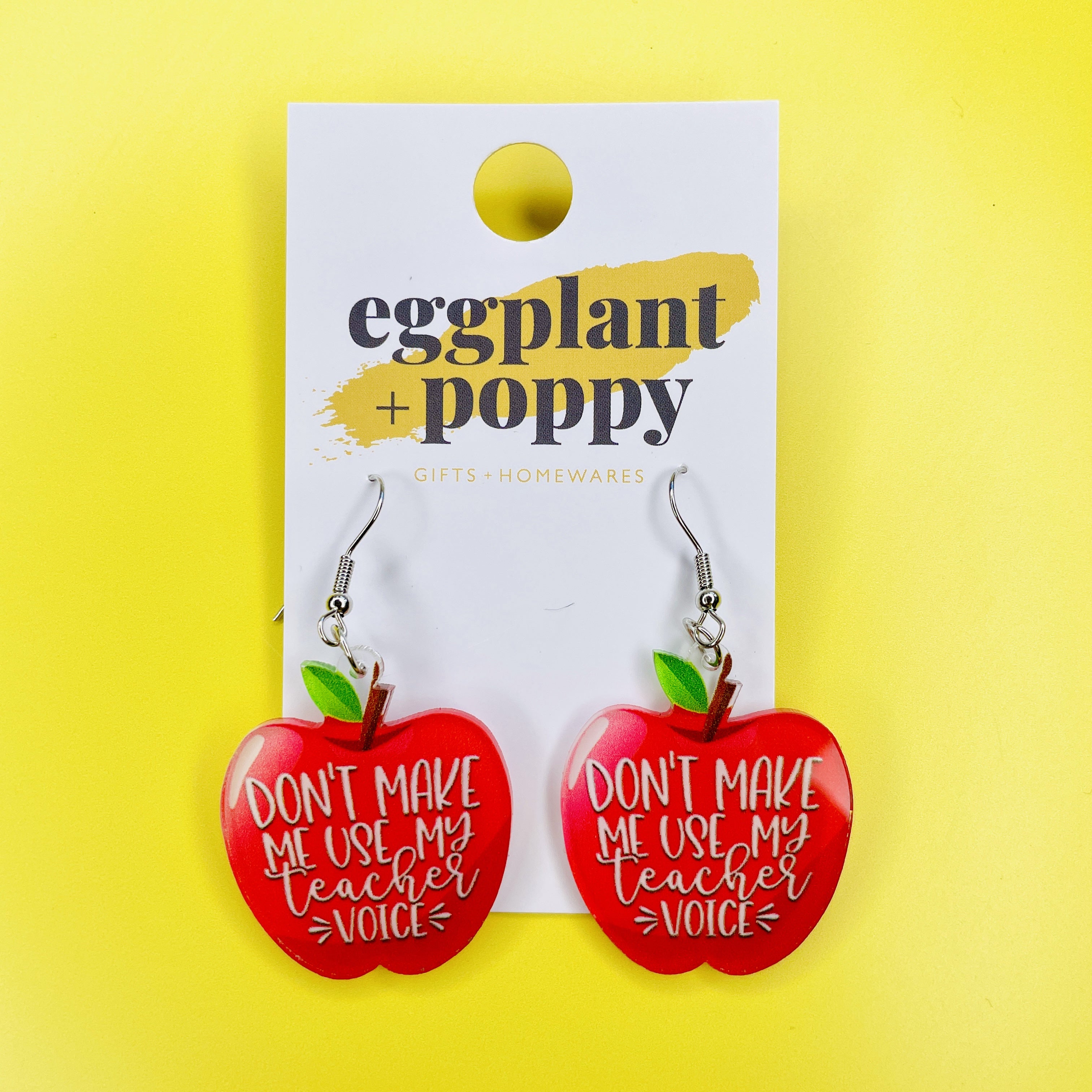 Teacher Voice Earrings