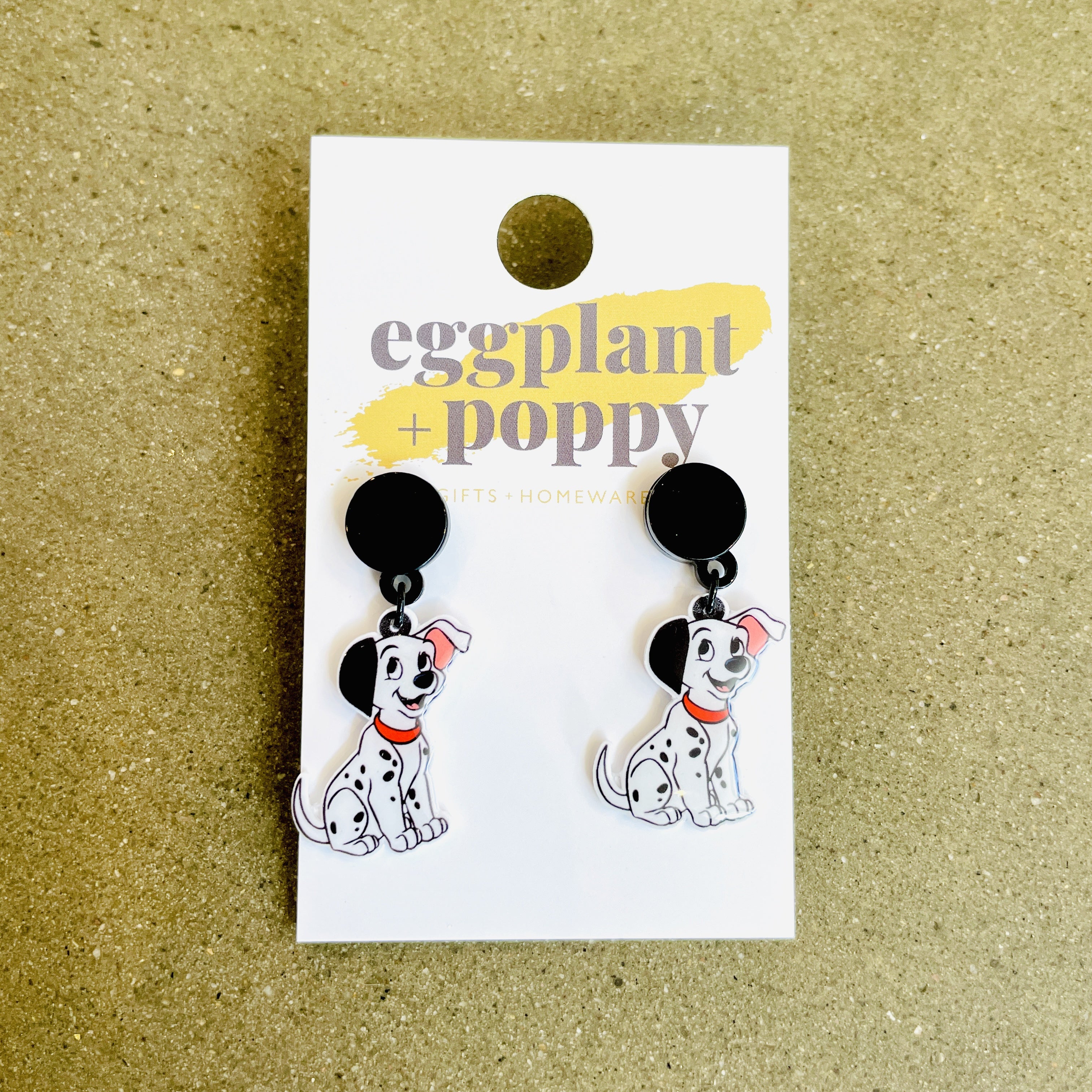 Dalmatian Earrings