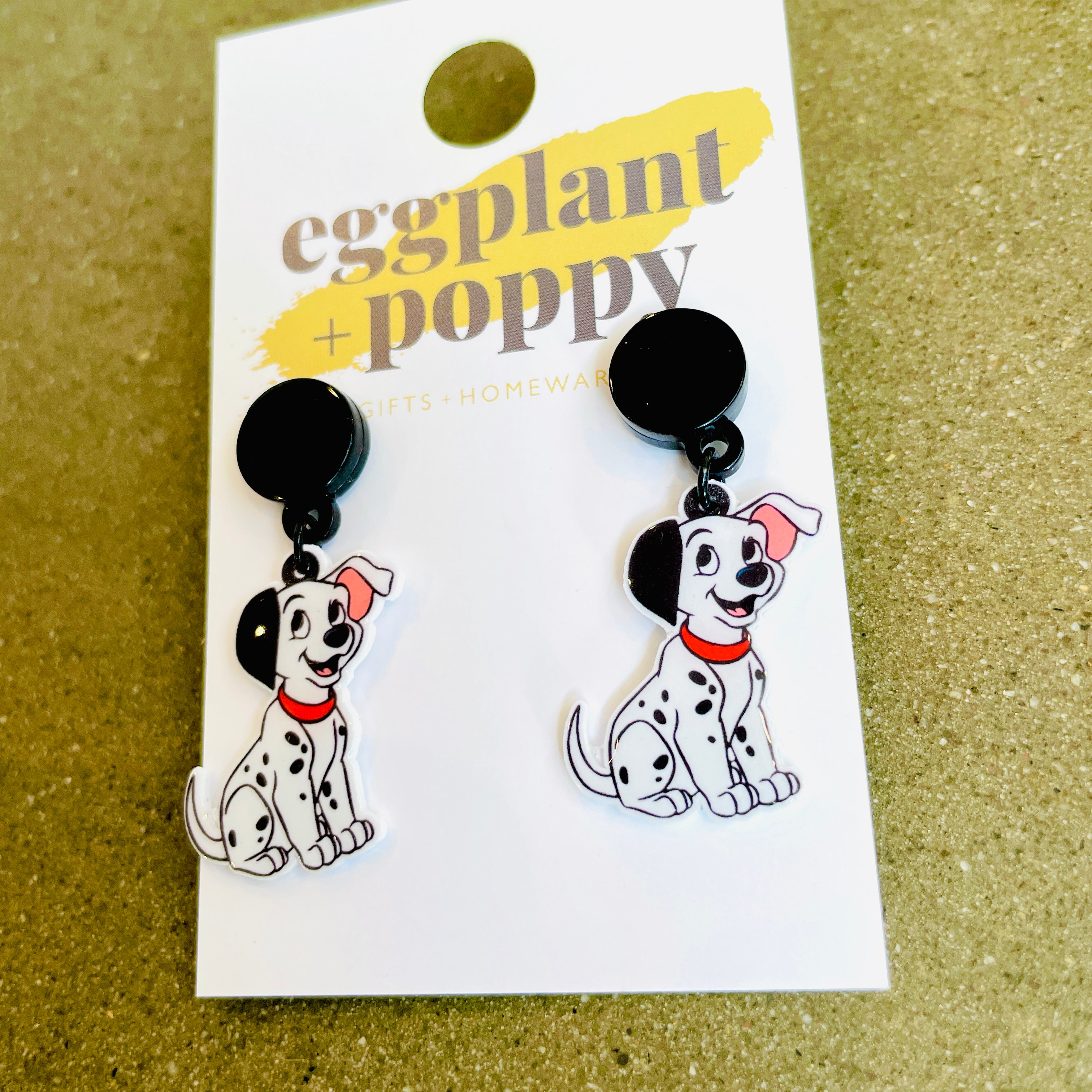 Dalmatian Earrings