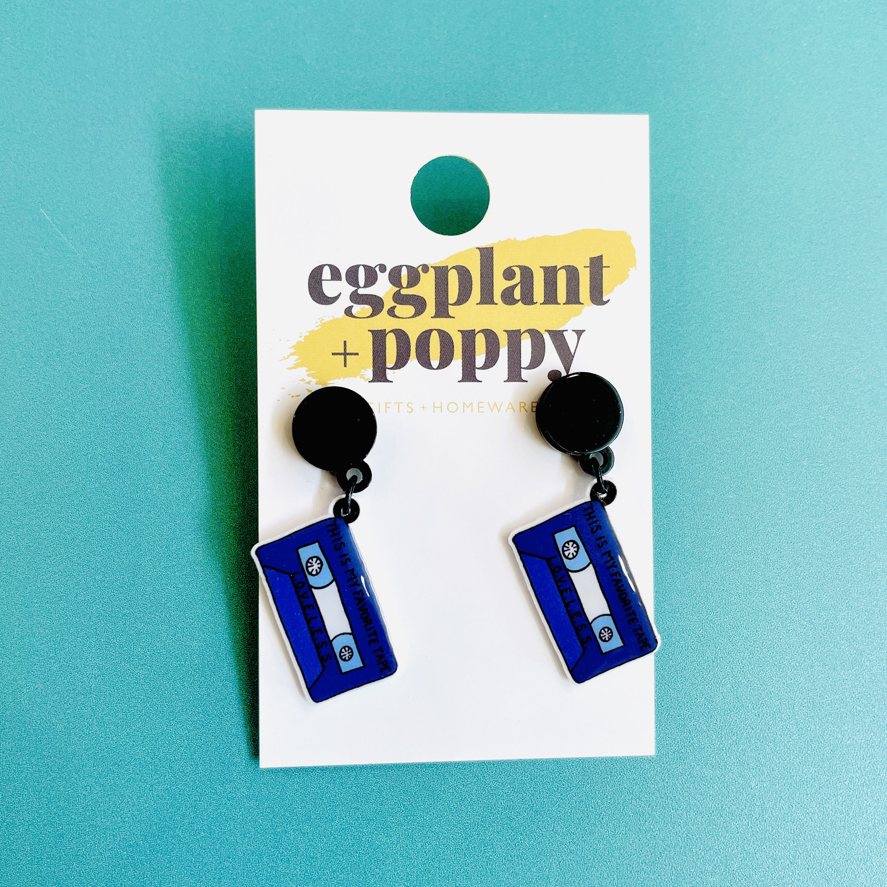Cassette Tape Earrings