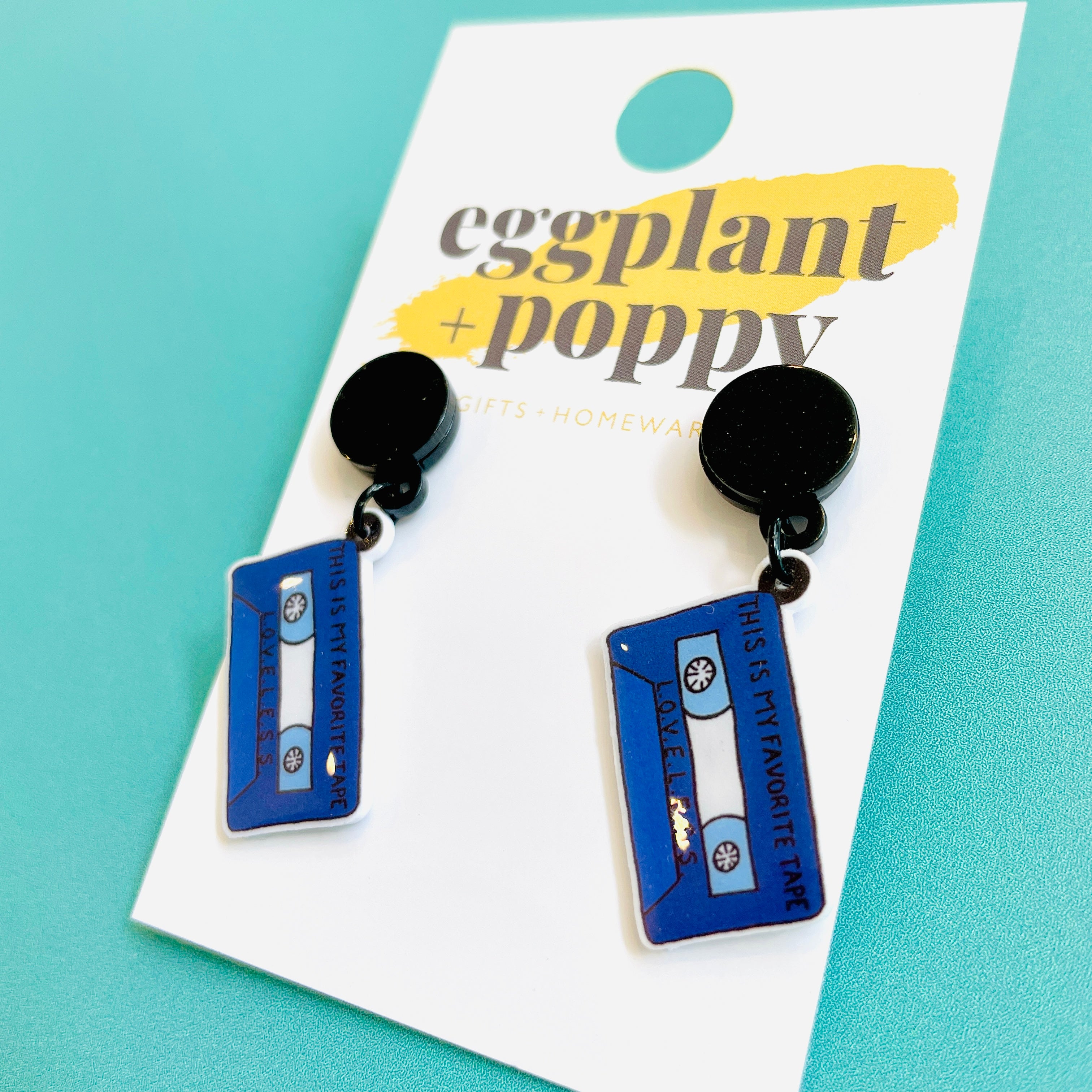 Cassette Tape Earrings
