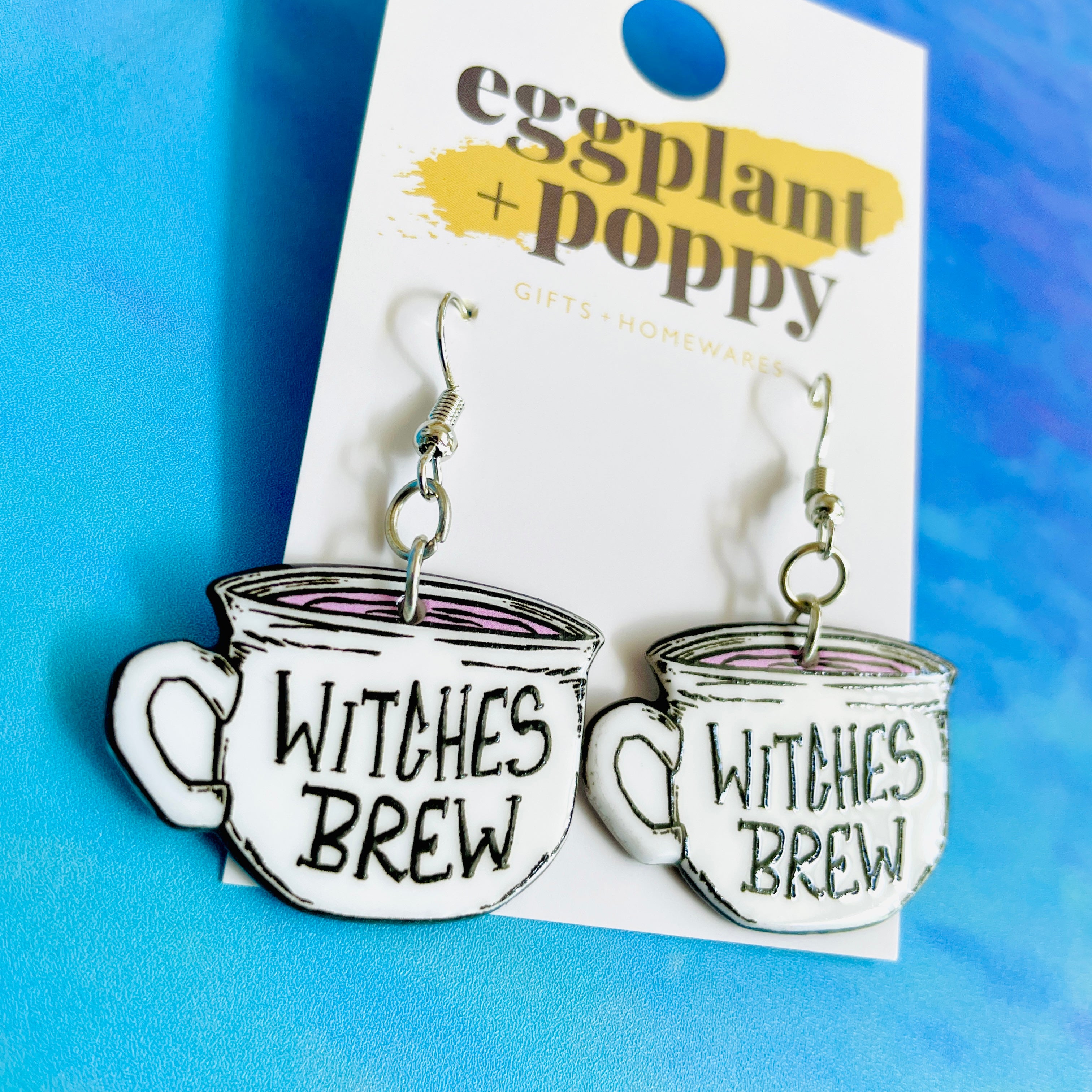 Halloween Witches Brew Earrings