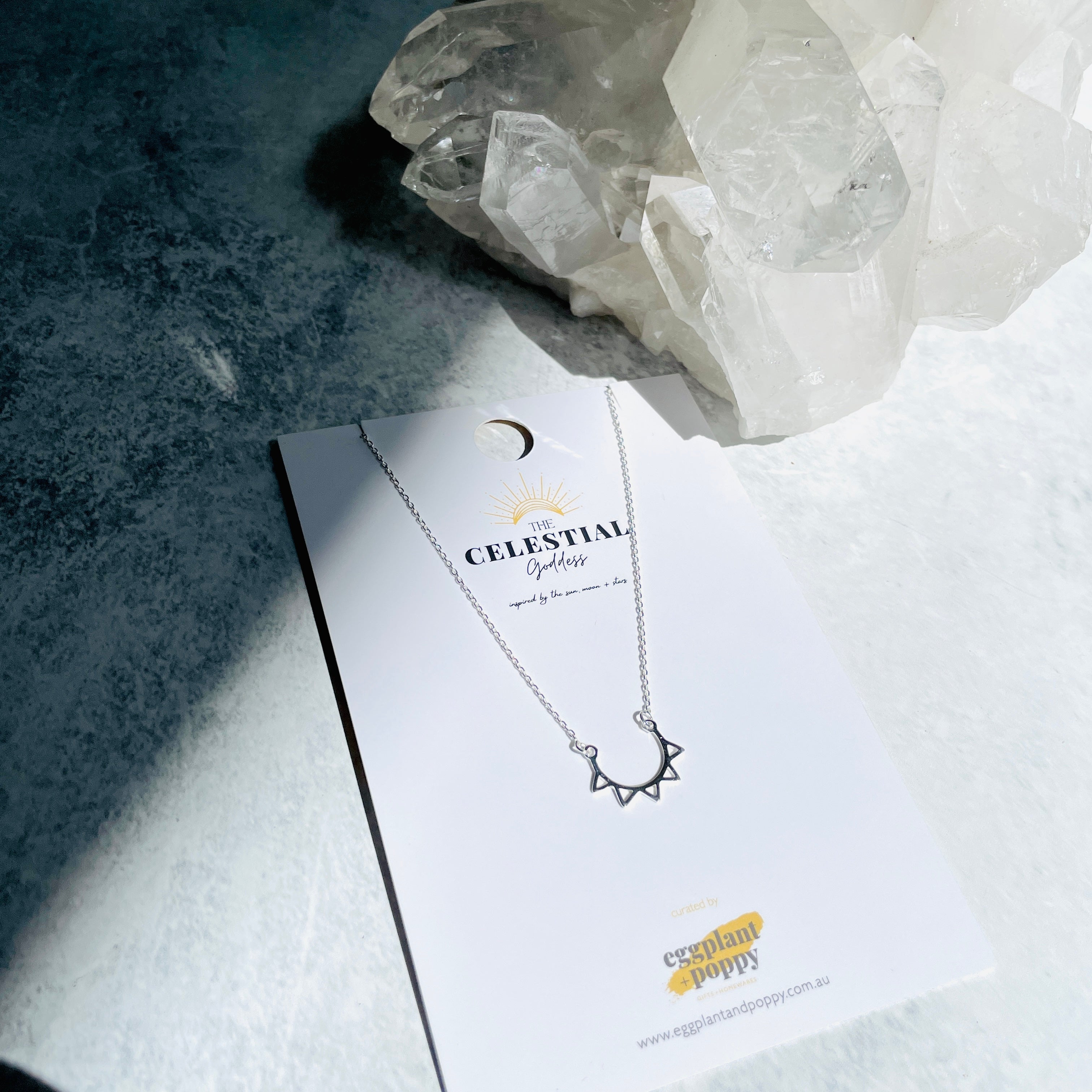 Empress Silver Necklace