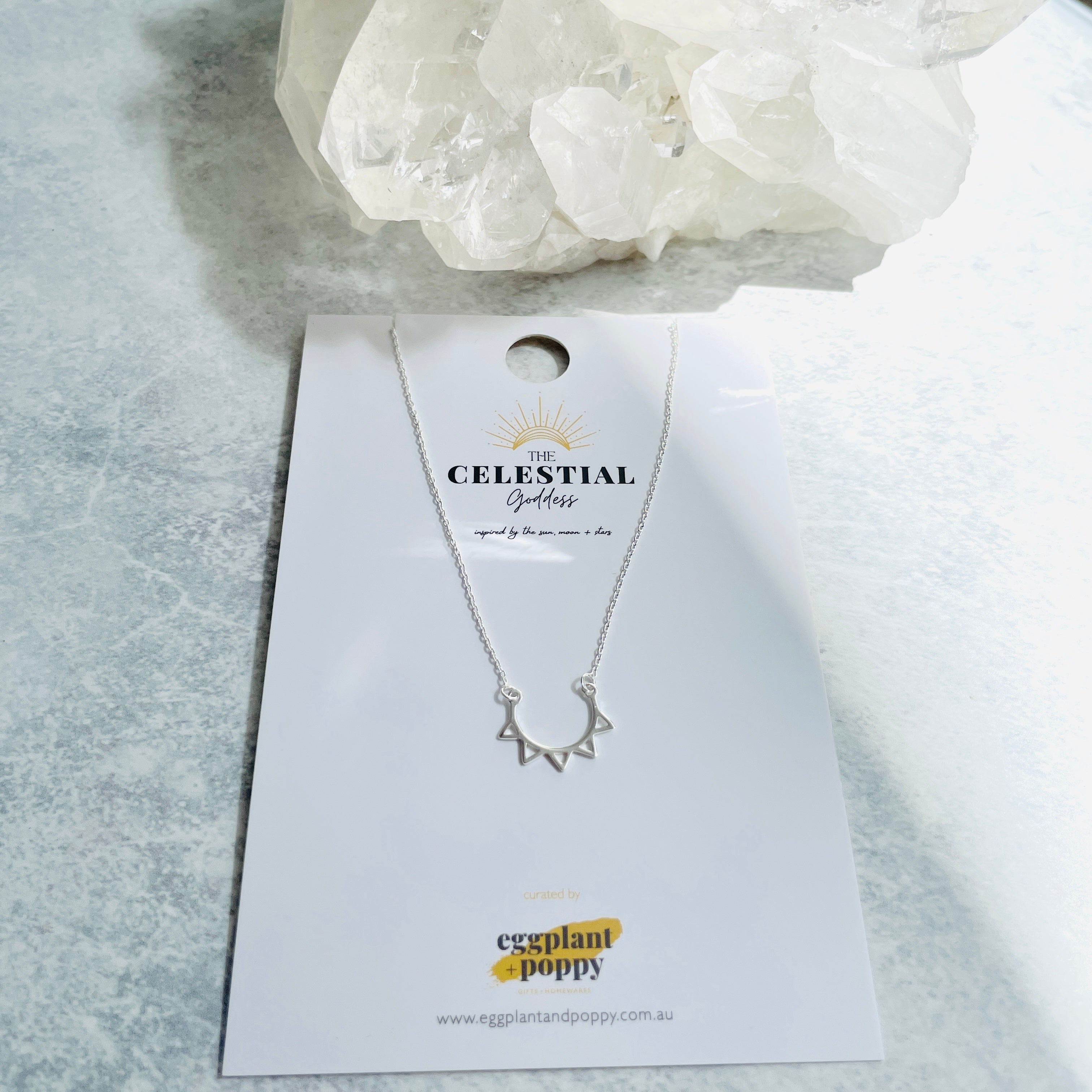 Empress Silver Necklace