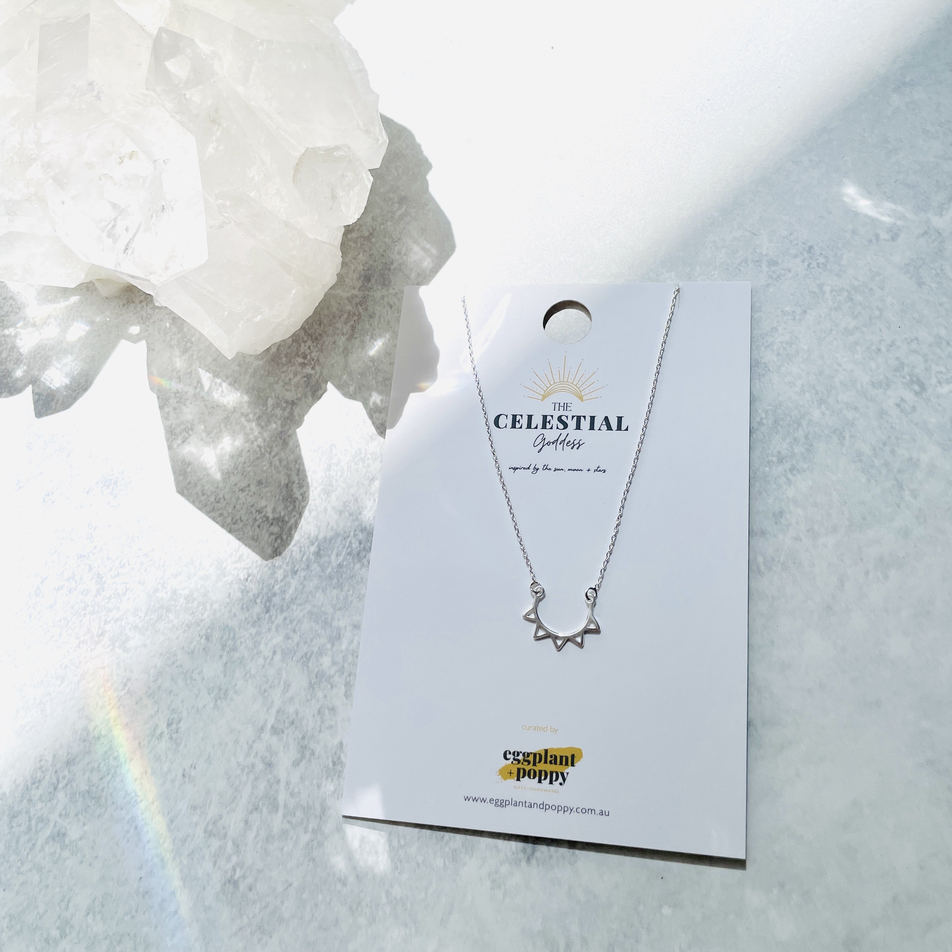 Empress Silver Necklace