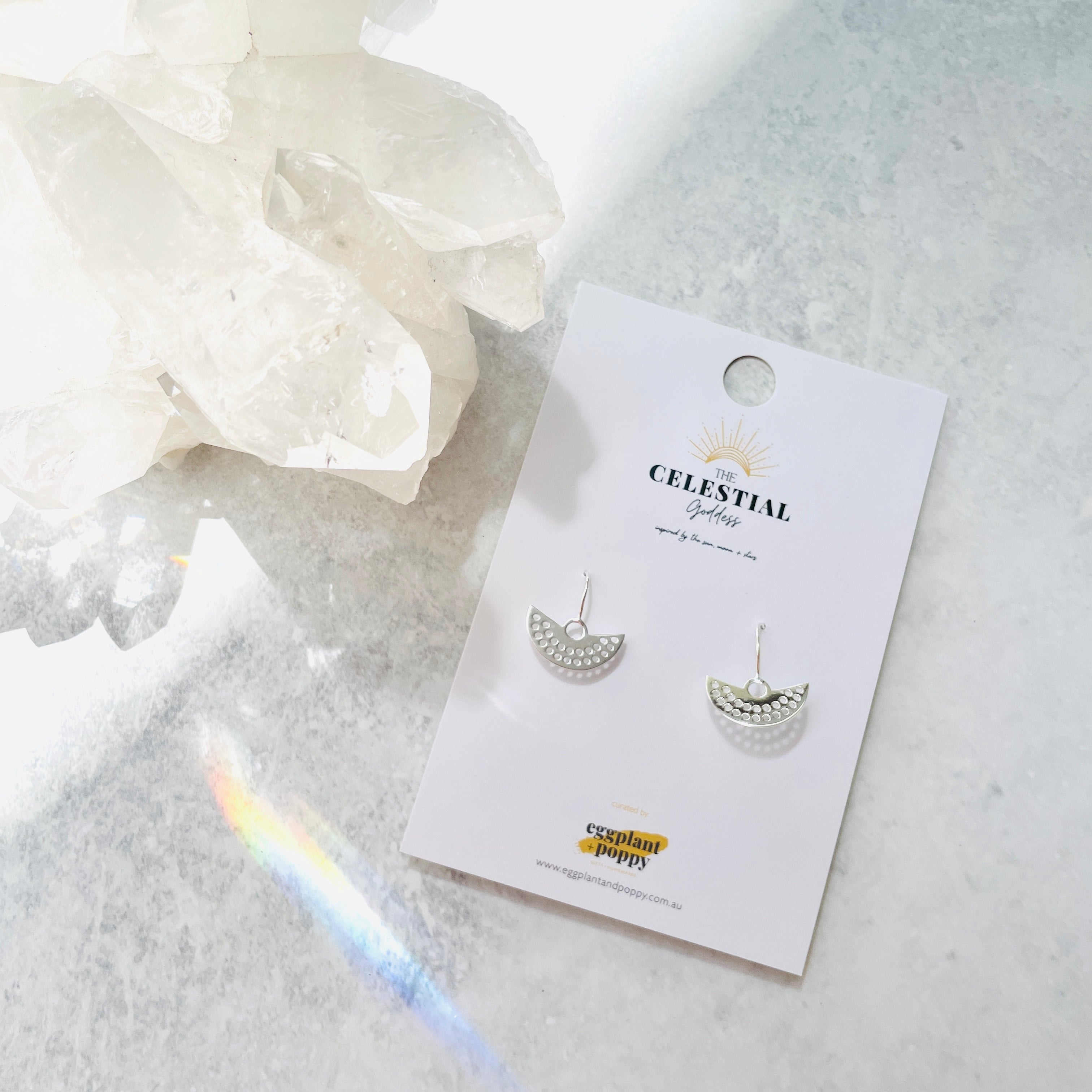 Empress Silver Earrings
