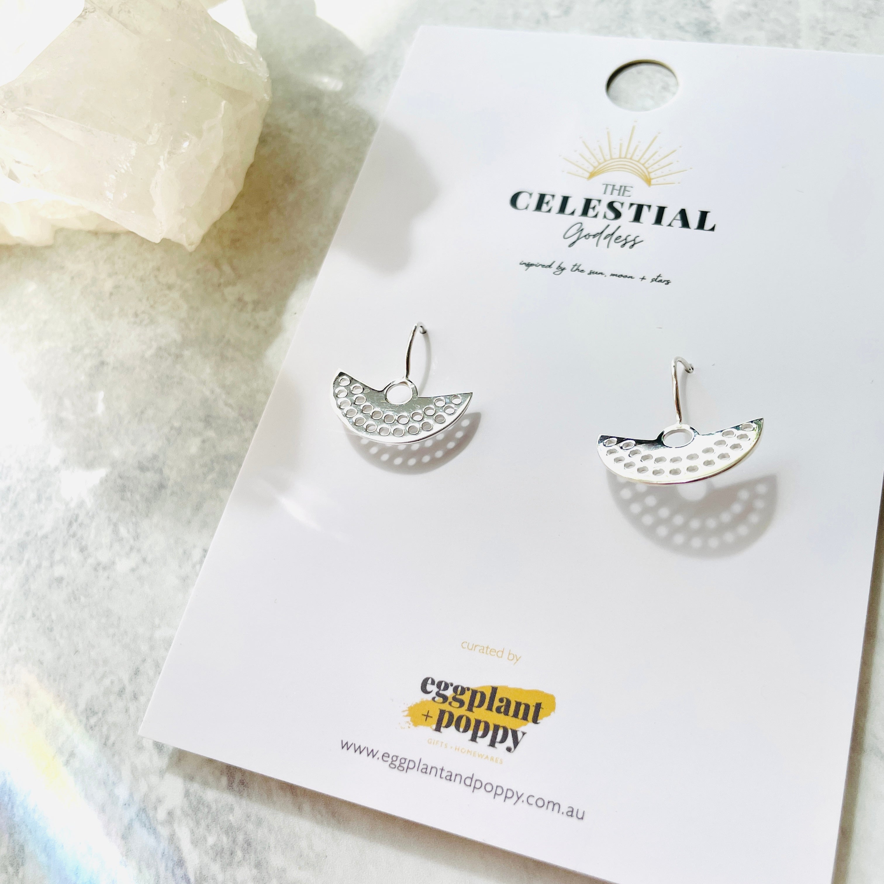 Empress Silver Earrings