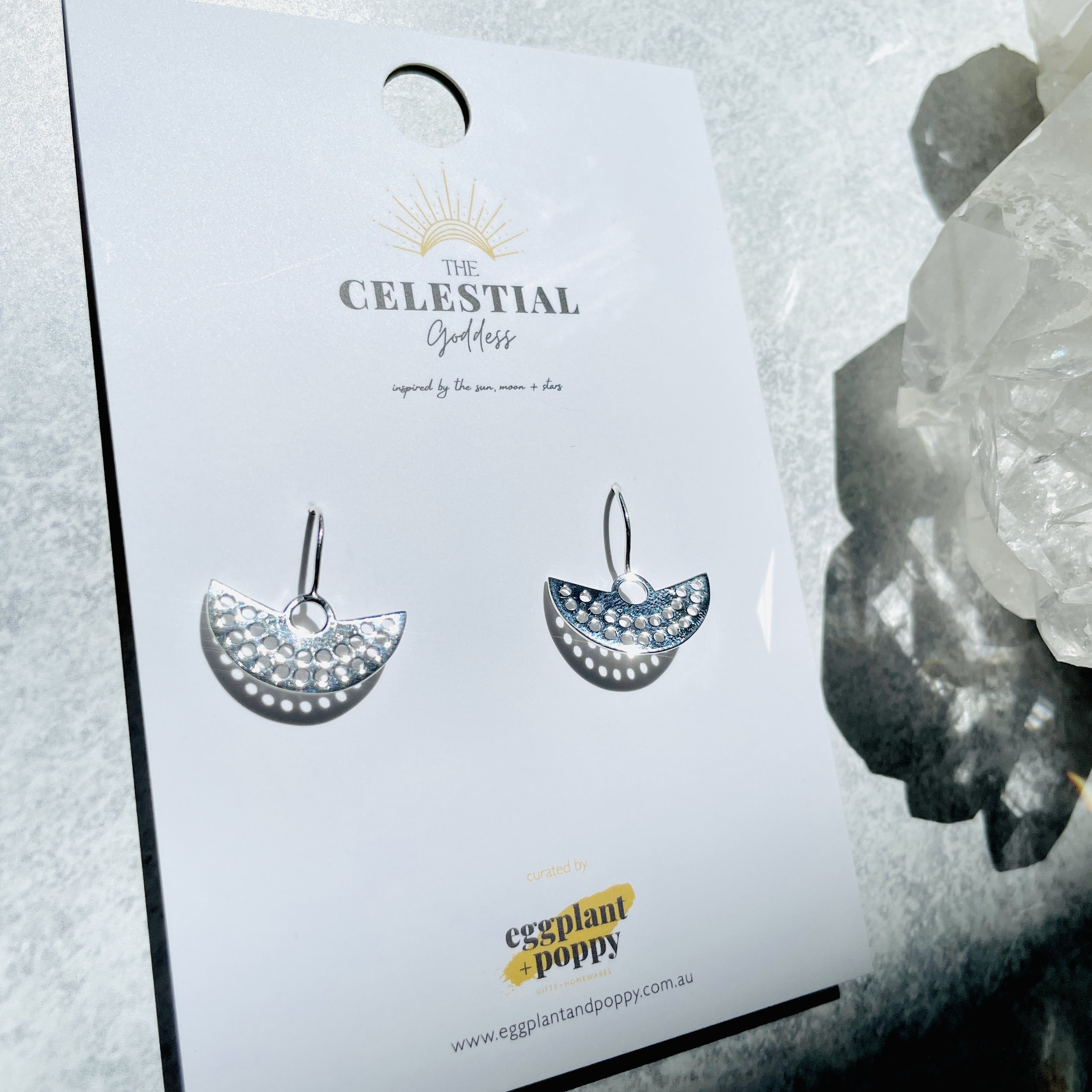 Empress Silver Earrings