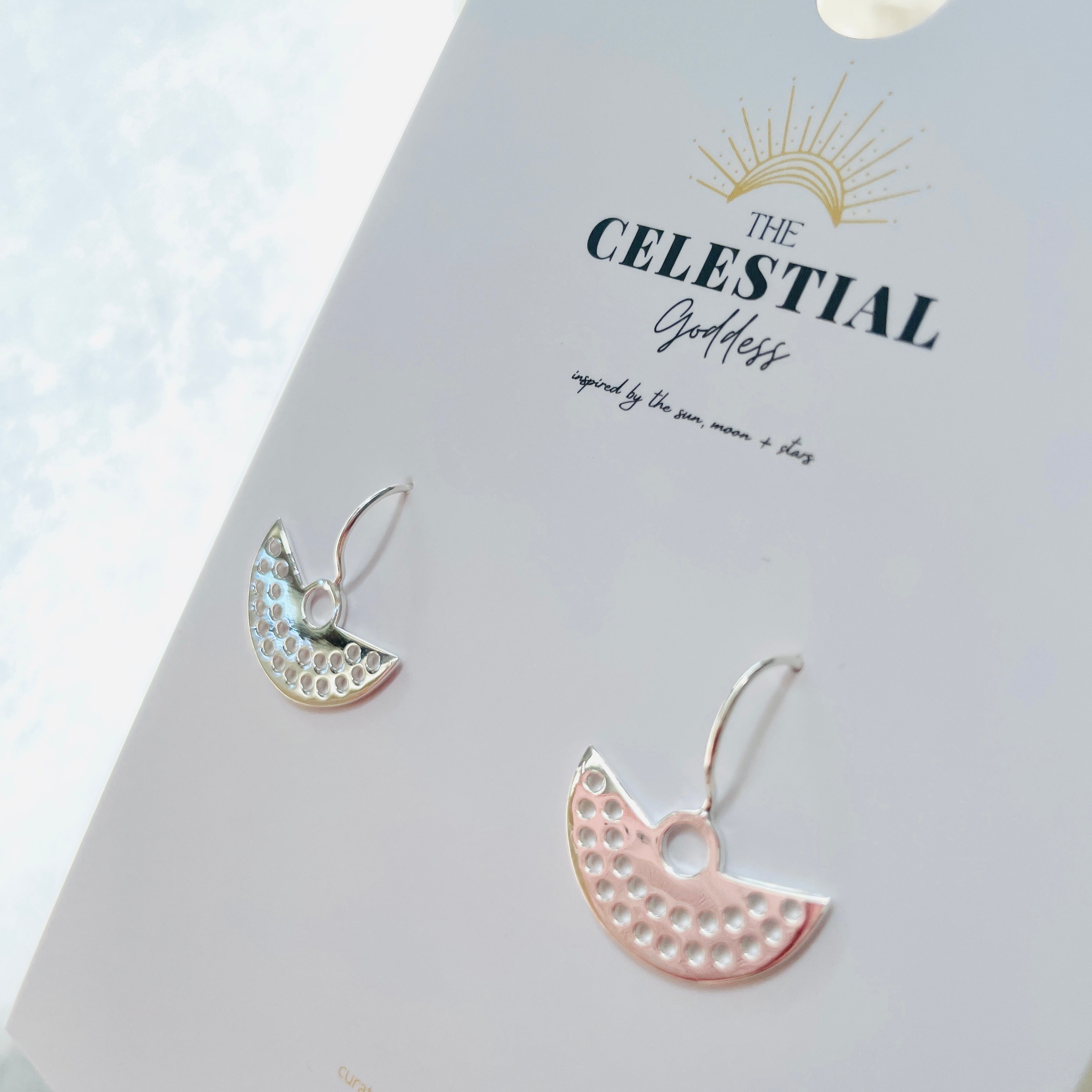 Empress Silver Earrings