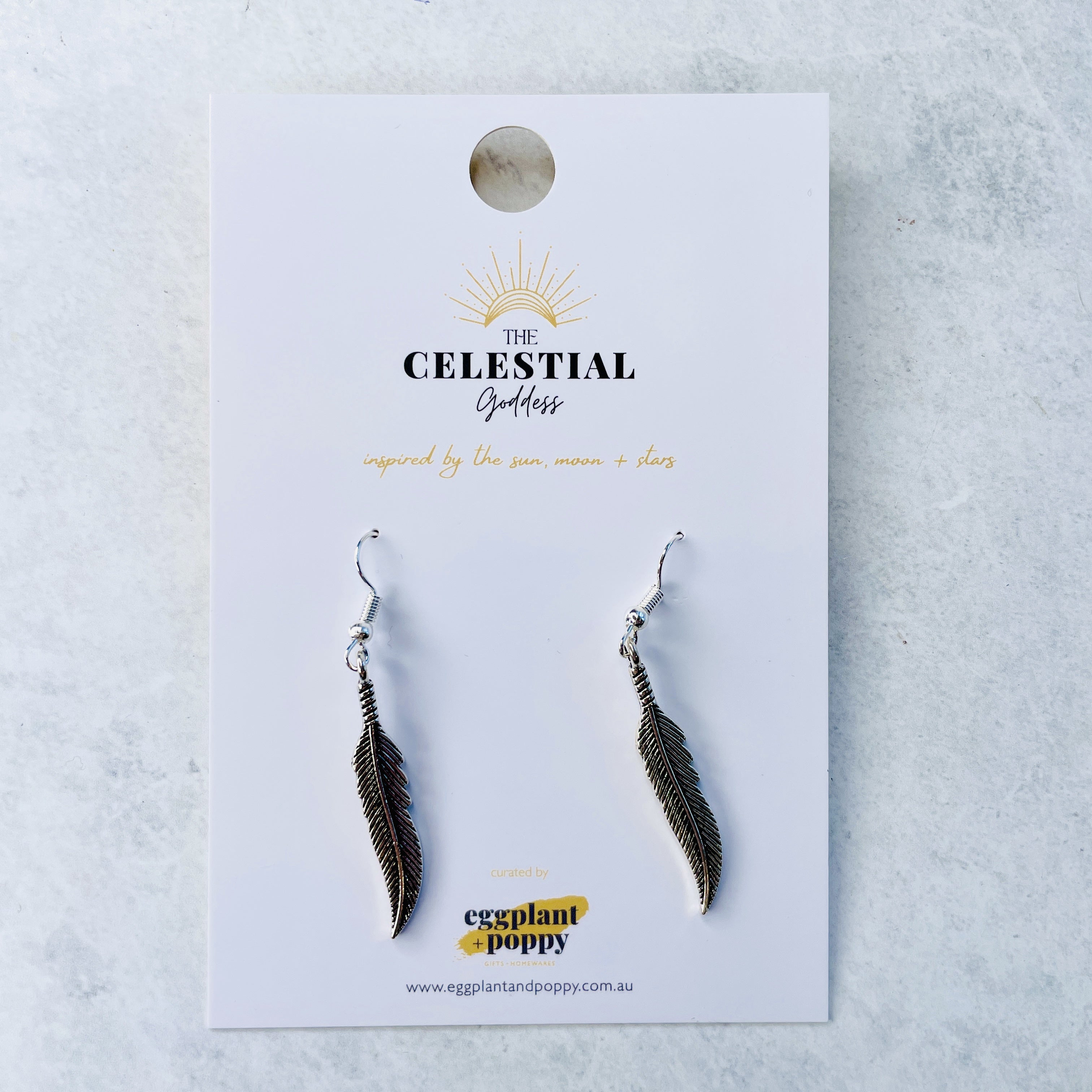 Tribal Feather Earrings