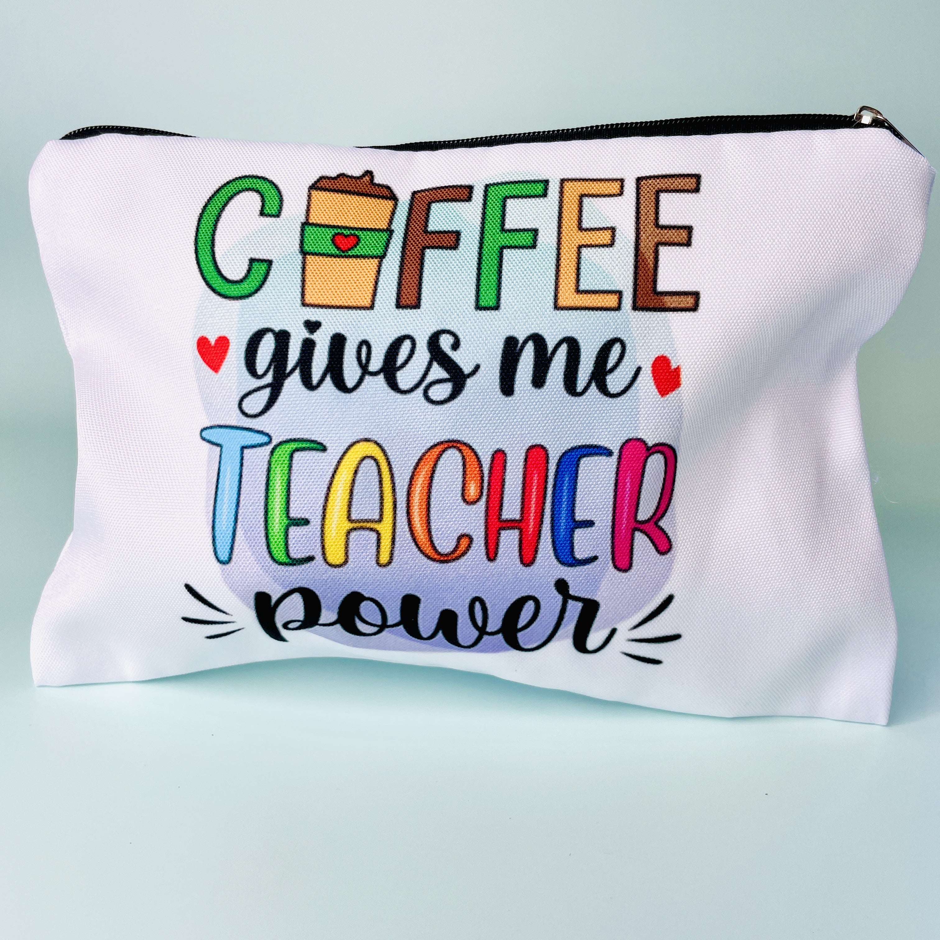 Zipper Pouch - Coffee Power