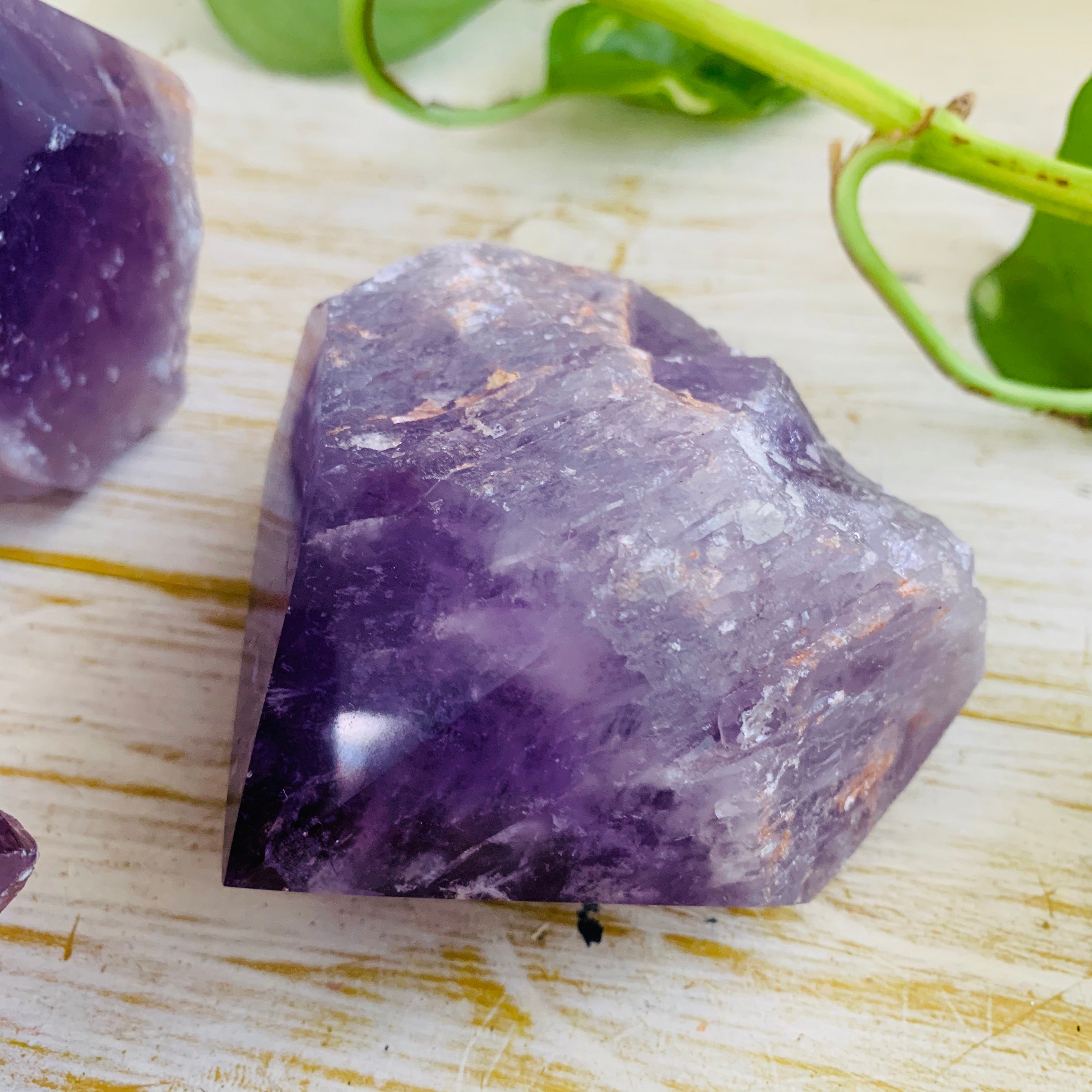 Semi Polished Amethyst