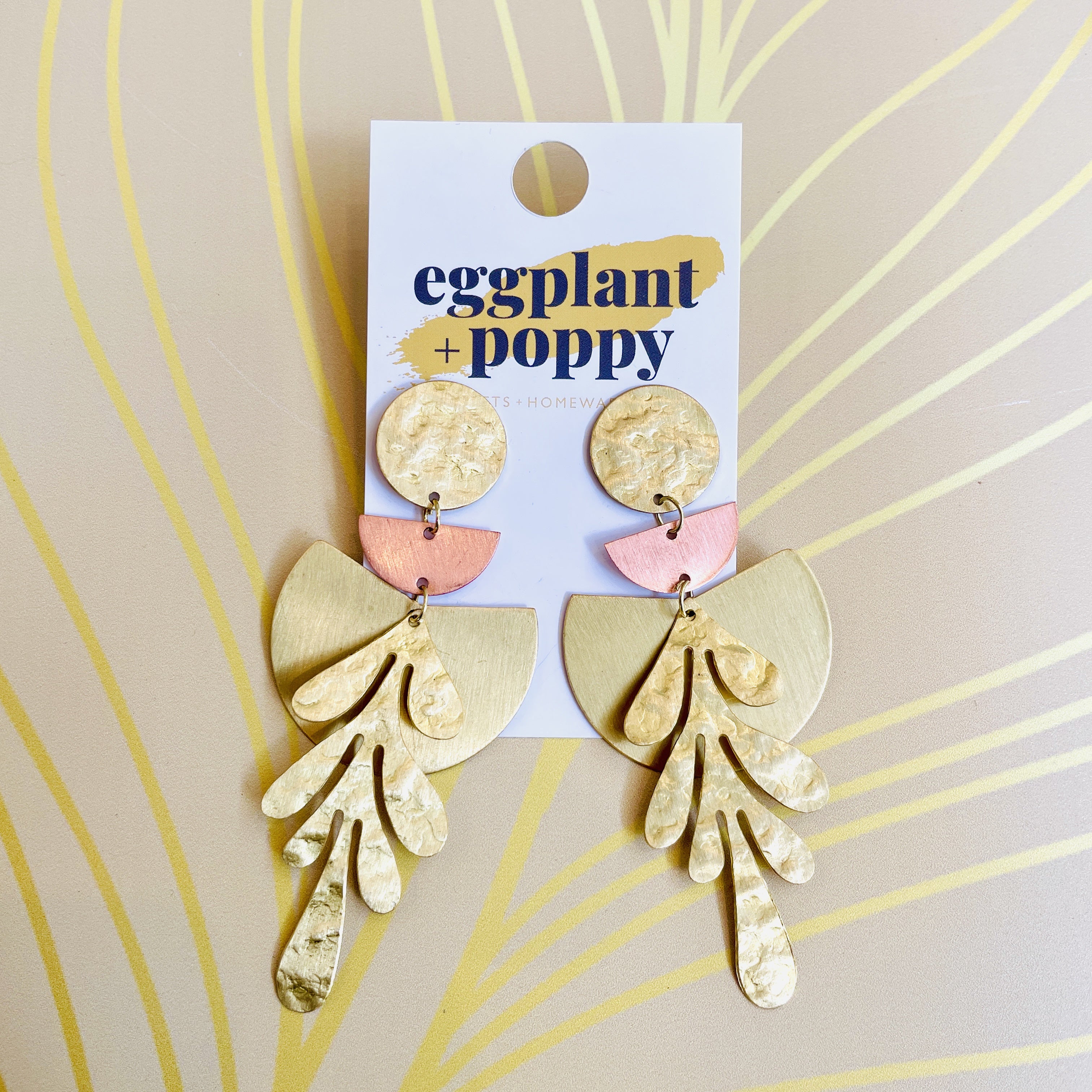 Metal Layer Earrings