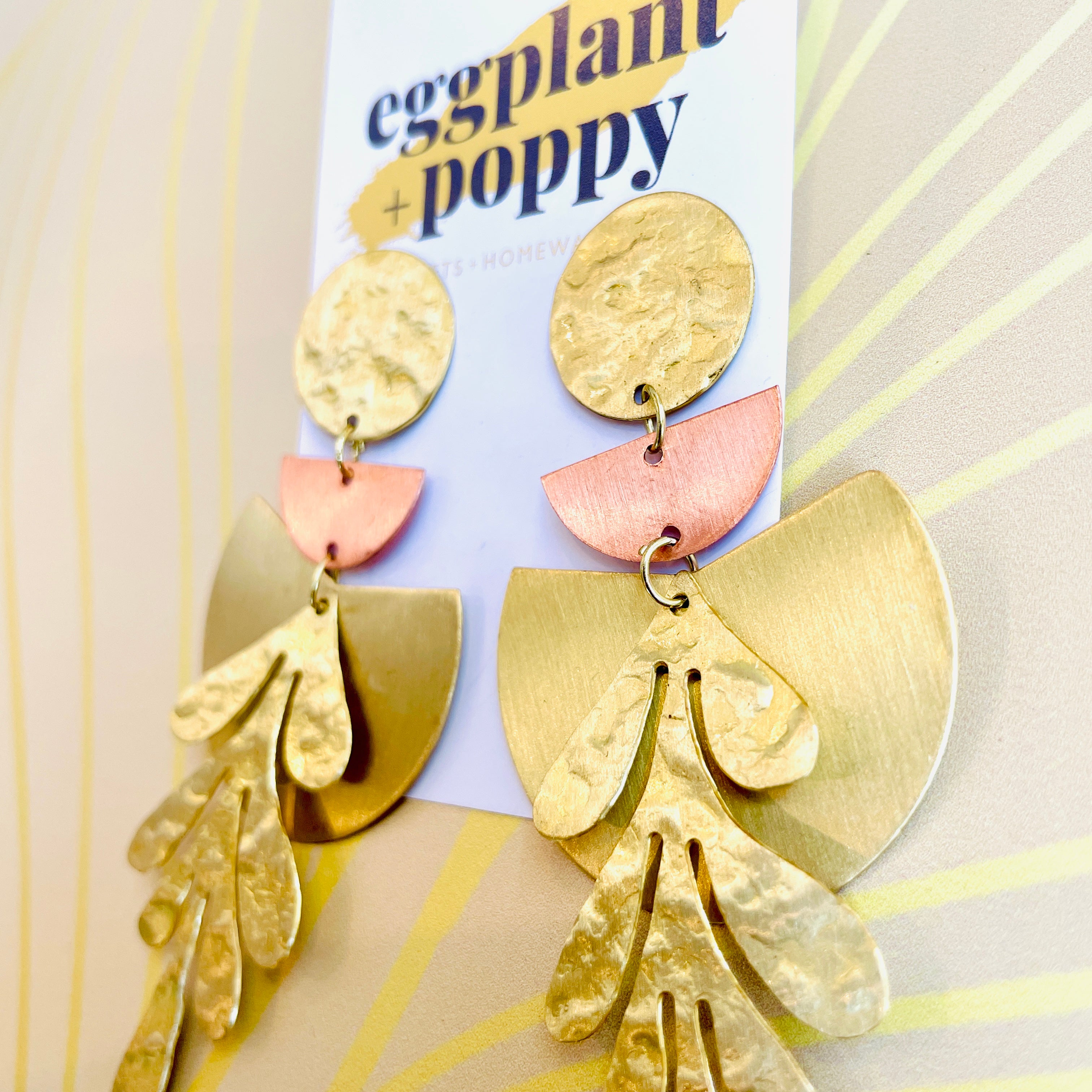 Metal Layer Earrings