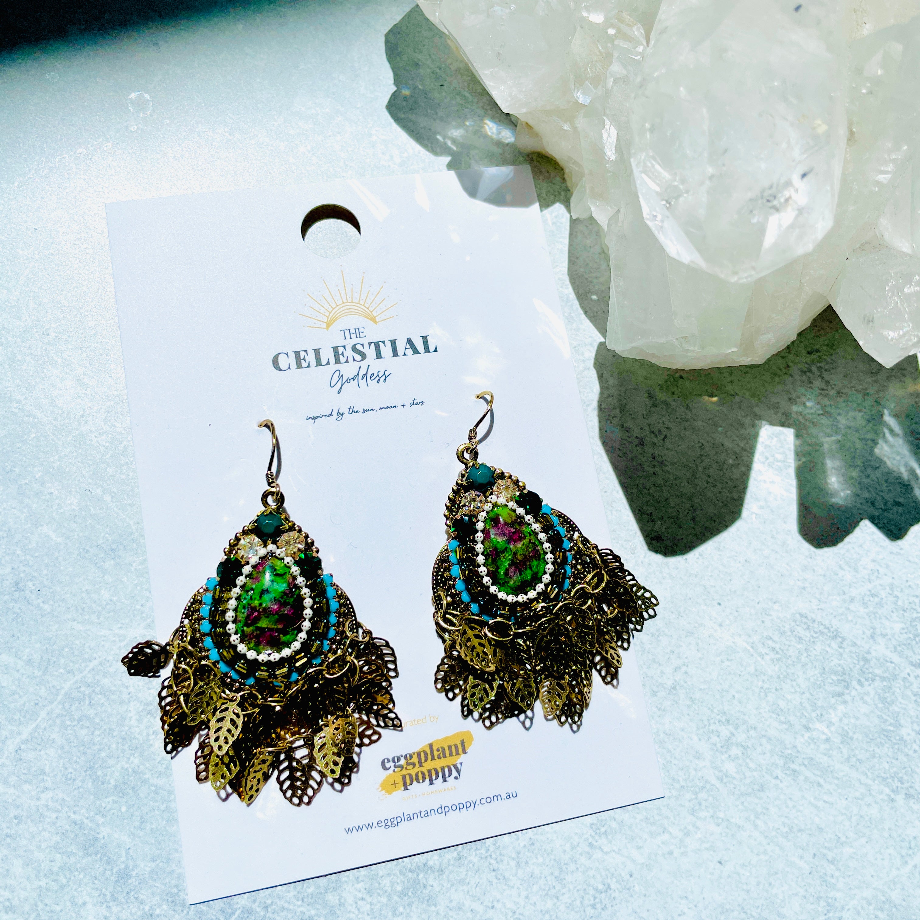Gold Leaf Earring