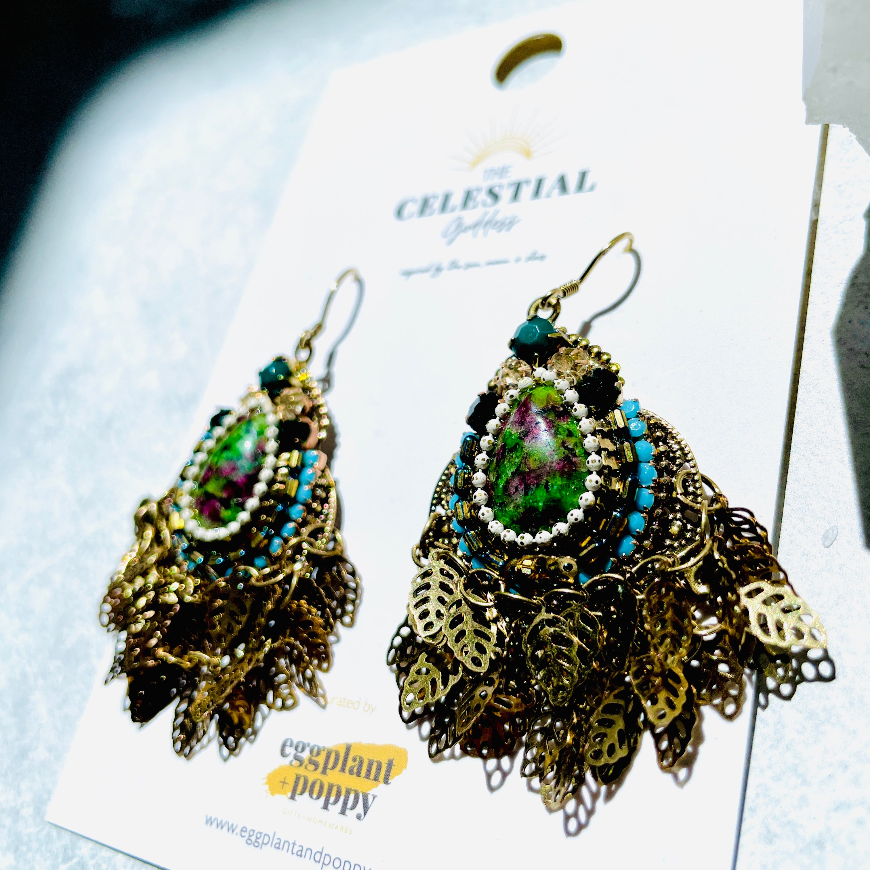 Gold Leaf Earring