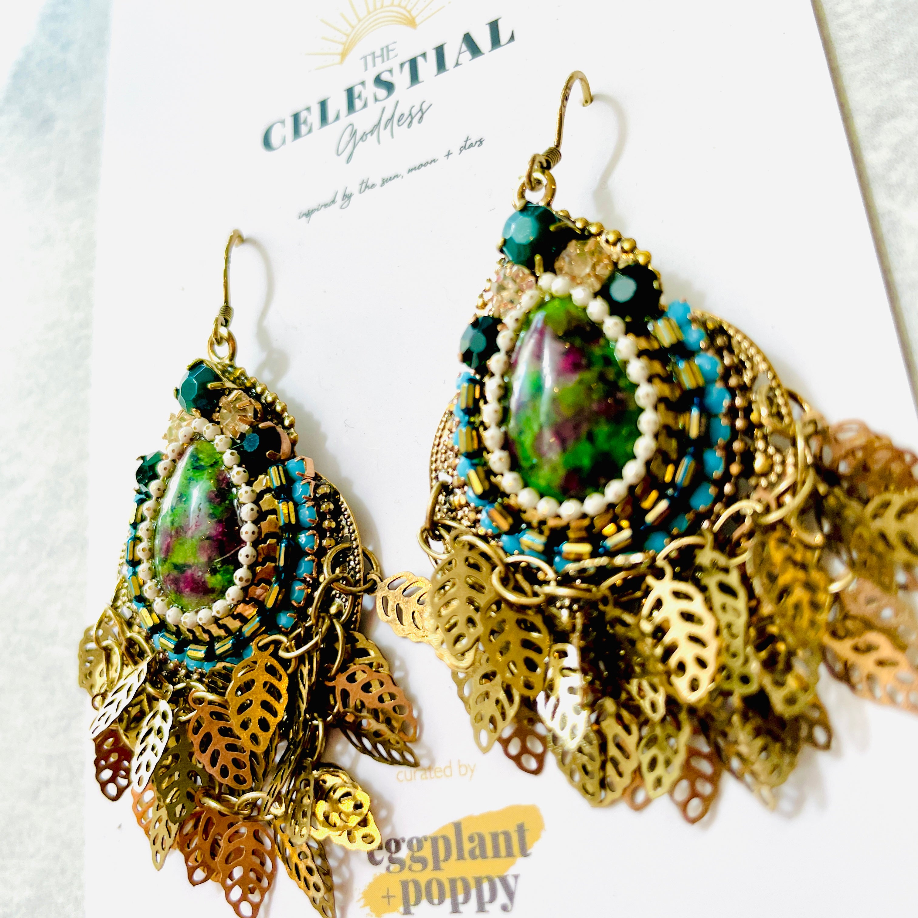 Gold Leaf Earring
