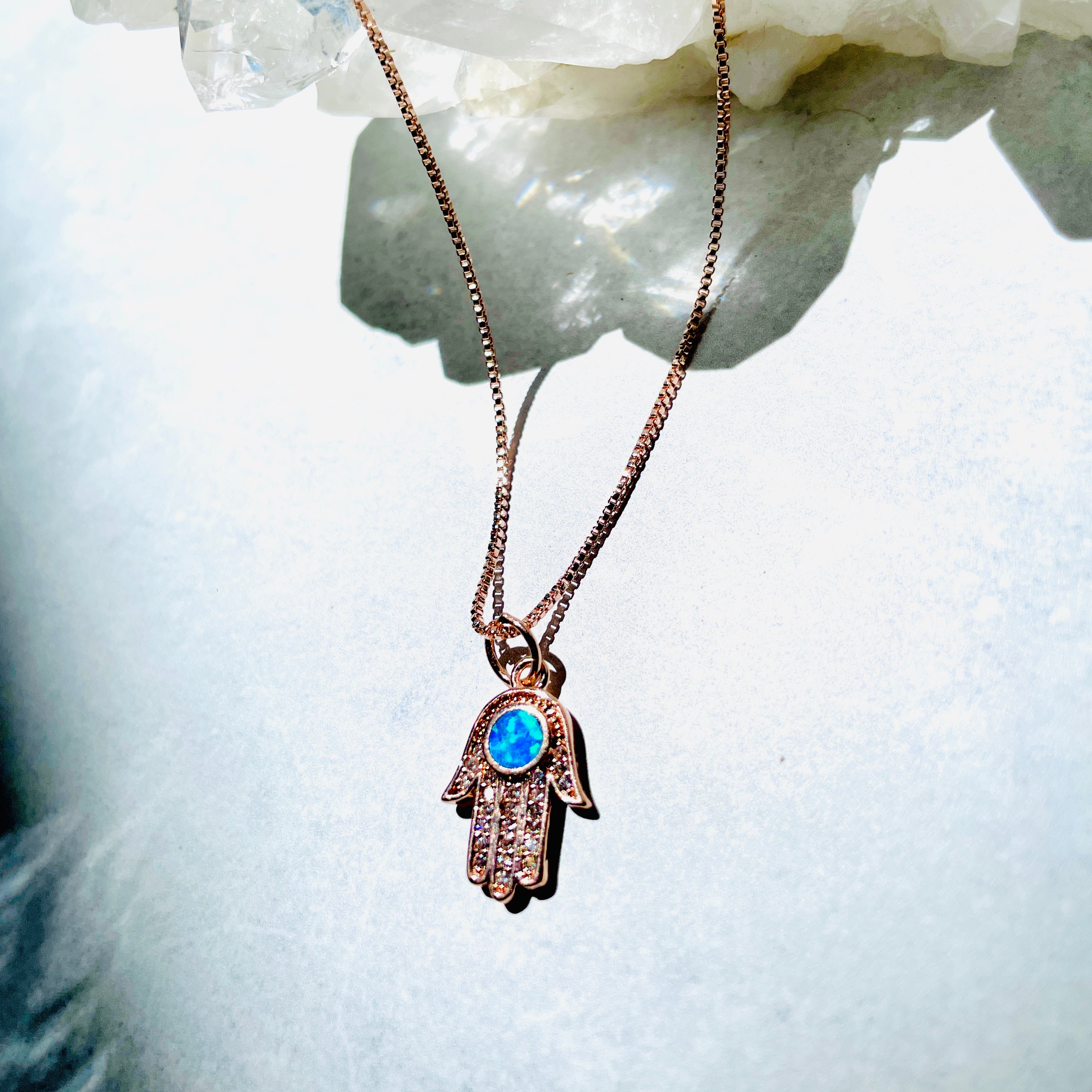 Hamsa Hand Necklace