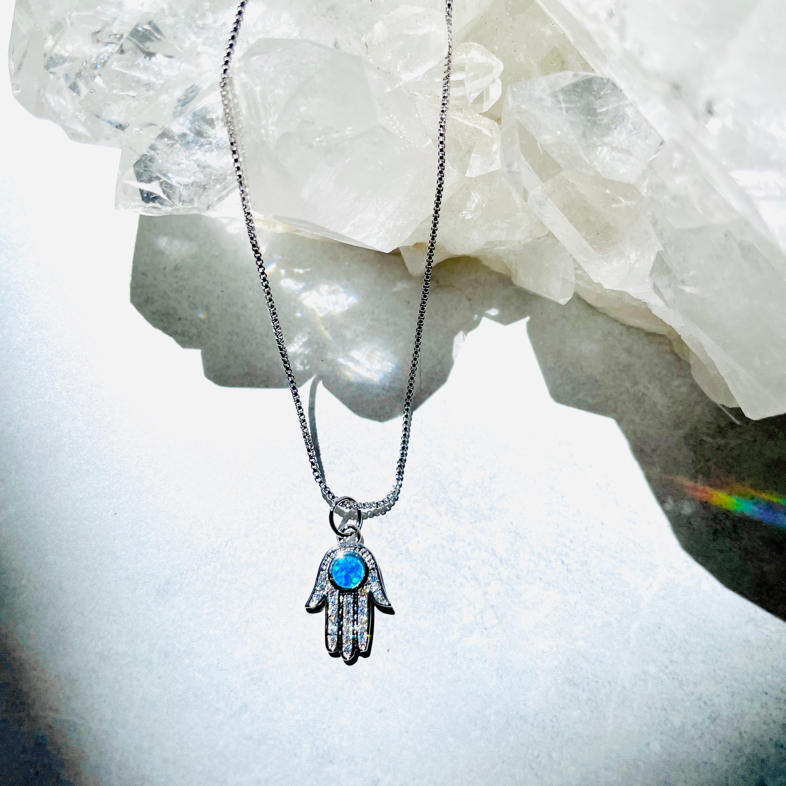 Hamsa Hand Necklace